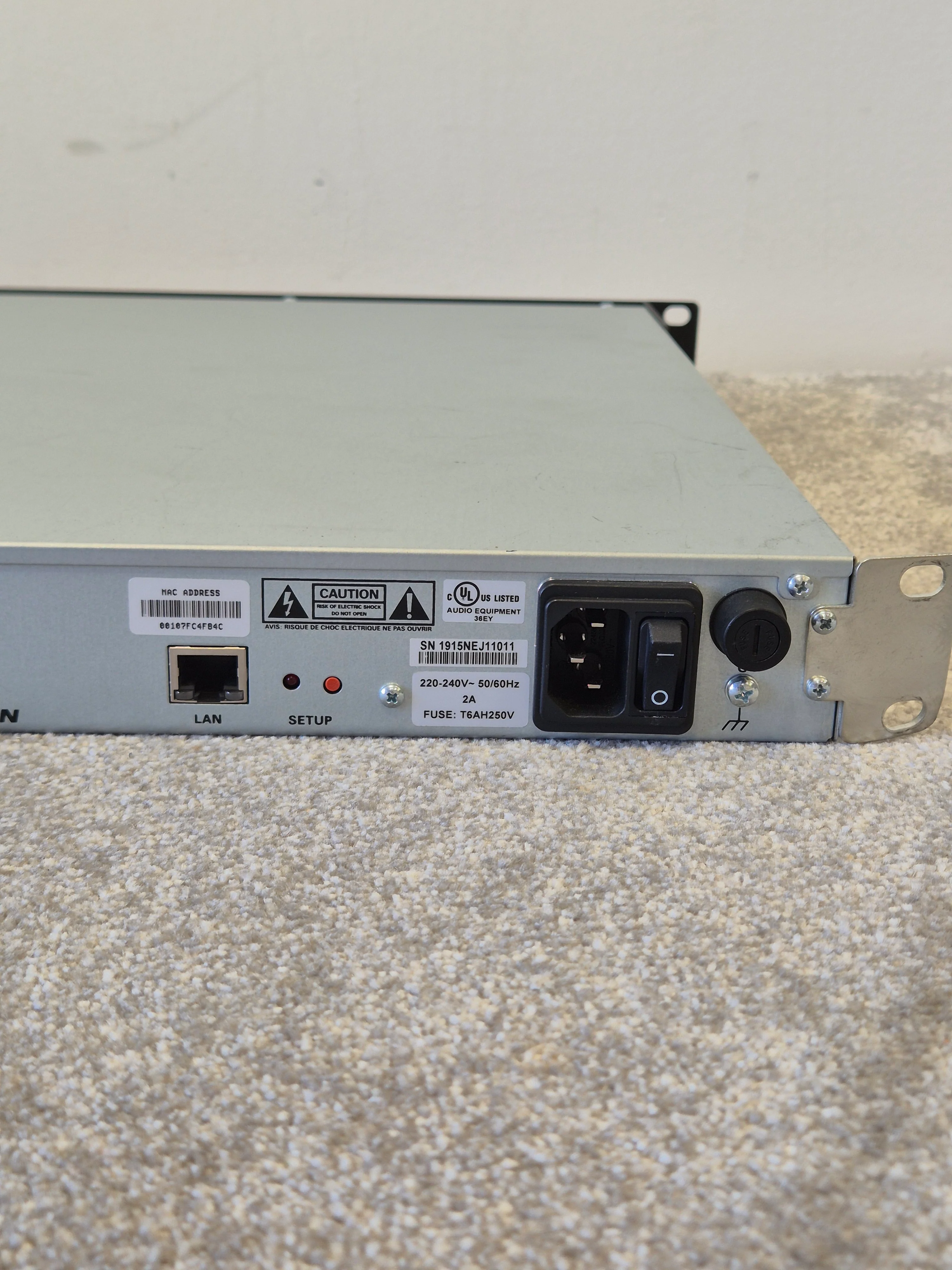 Creston AMPI-8075 - 8 Channel Power Amplifier - Good - Image 8