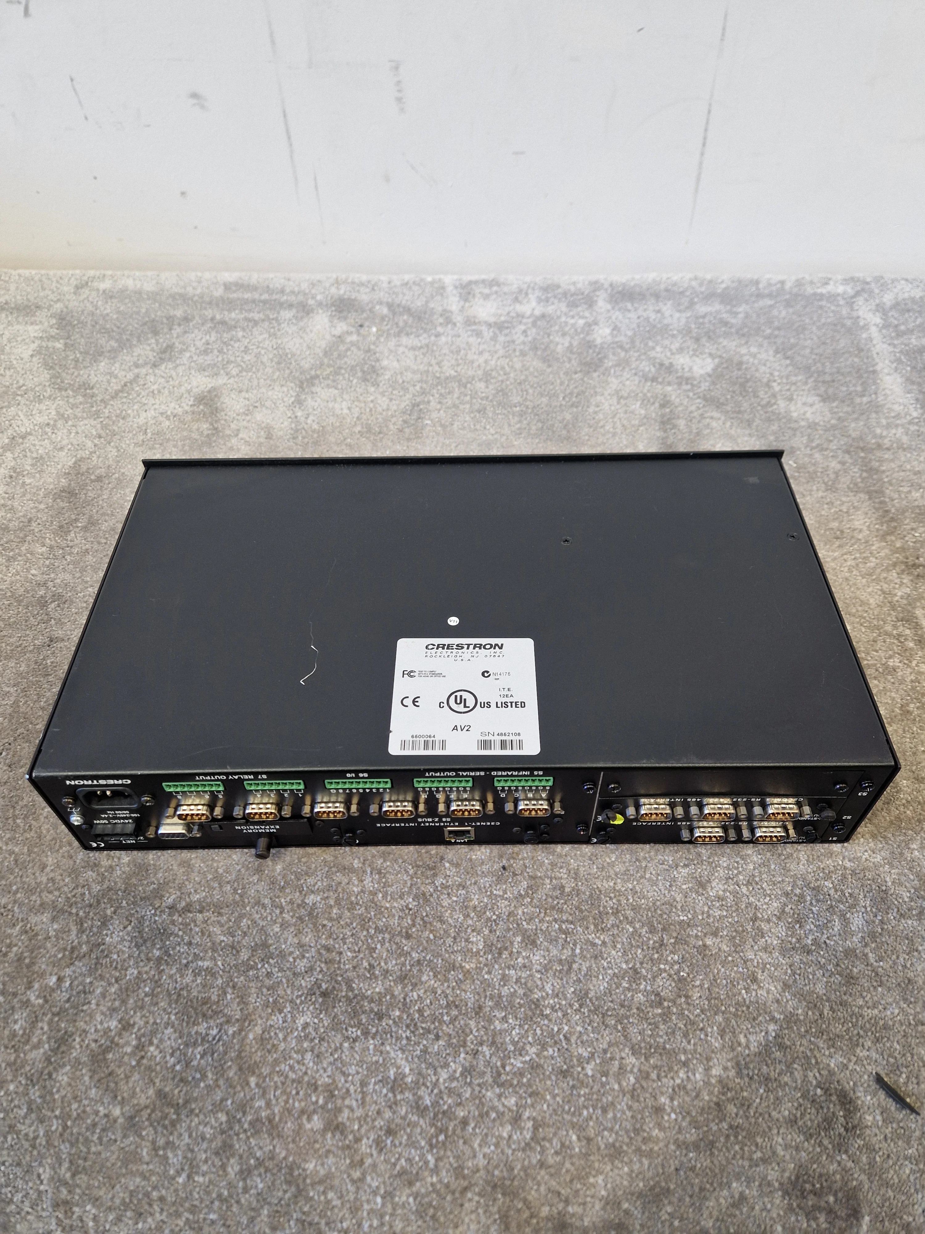 Crestron AV2 – Dual-Bus AV Control Processor – Very Good - Image 9