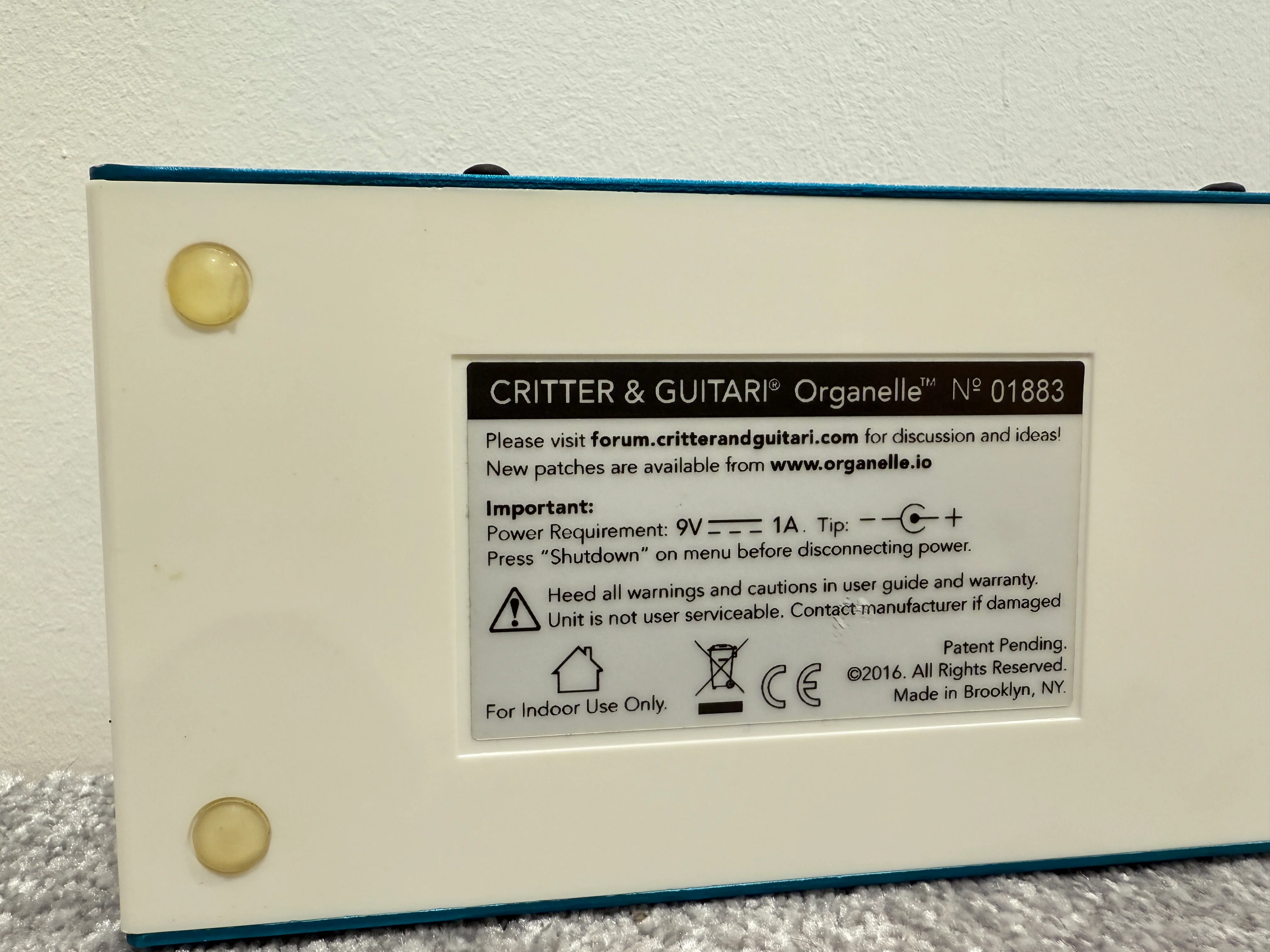 Critter & Guitari Organelle - Synth / Sampler / Drum Machine / Sequencer / Music Maker - with Case / Power Supply - Image 13