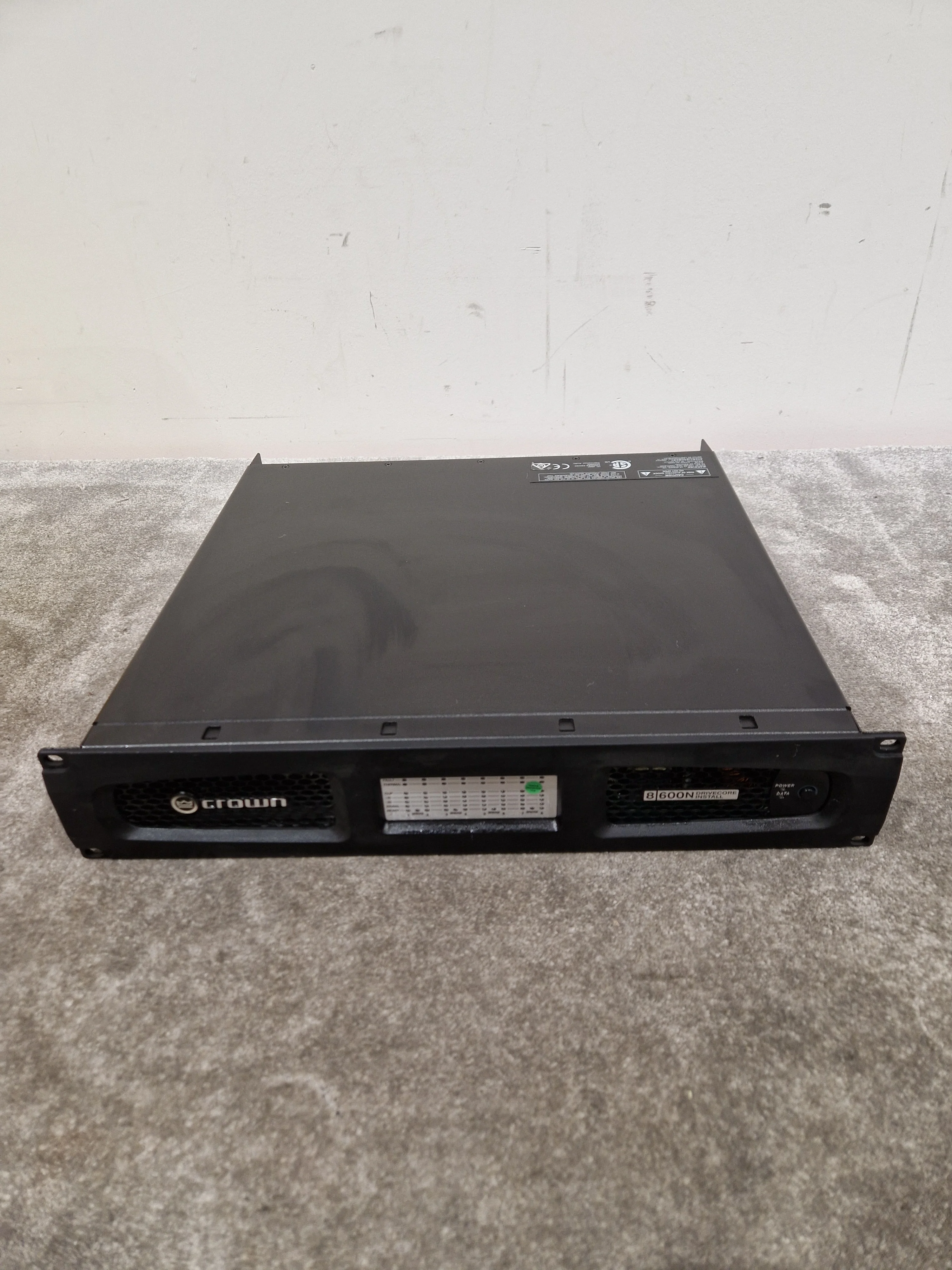Crown Dci 8|600n - 8-Channel Network Amplifier - Excellent w/ Power Supply - Image 2