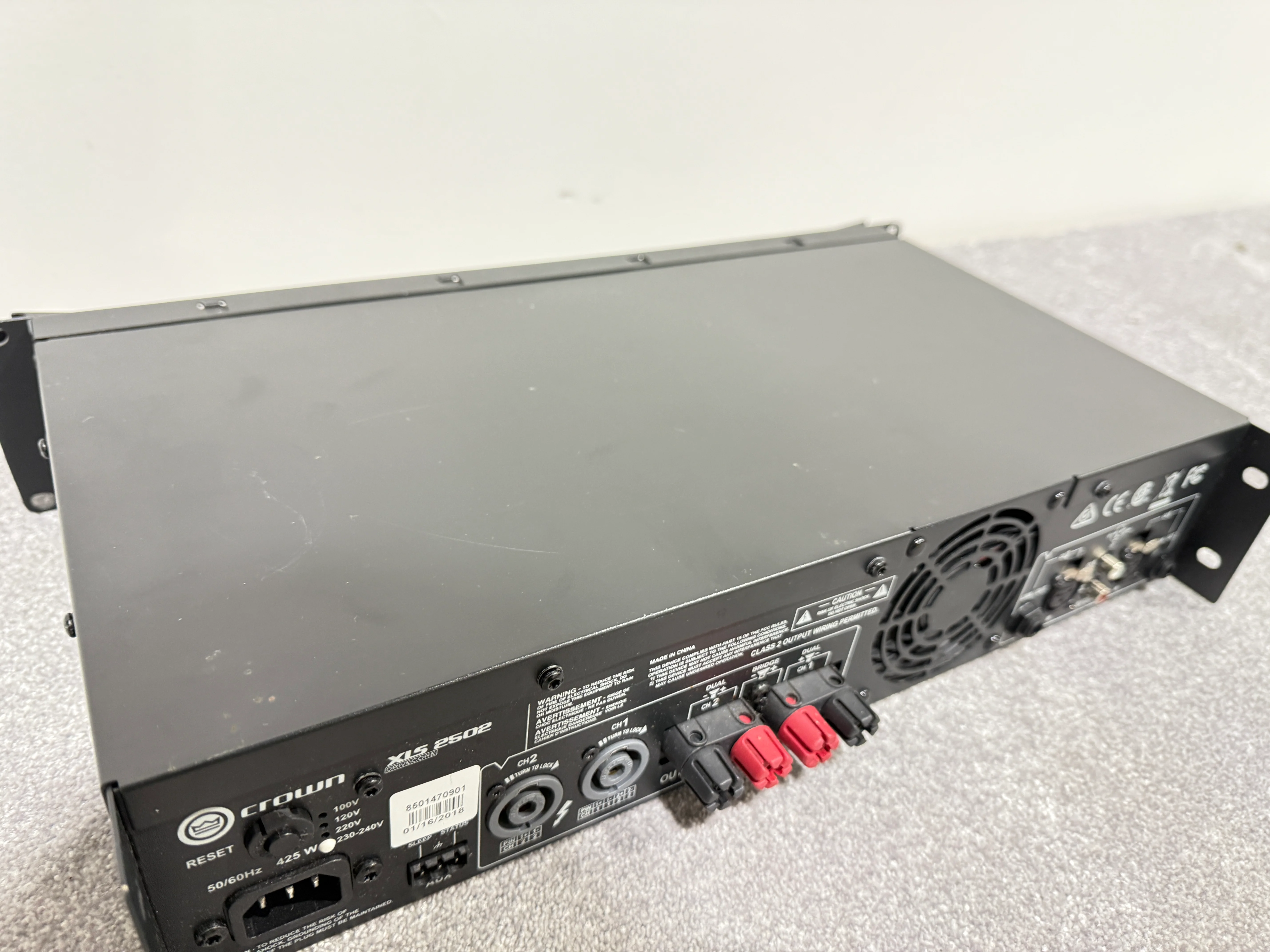 Crown XLS 2502 Drivecore - Professional Power Amplifier - Image 5