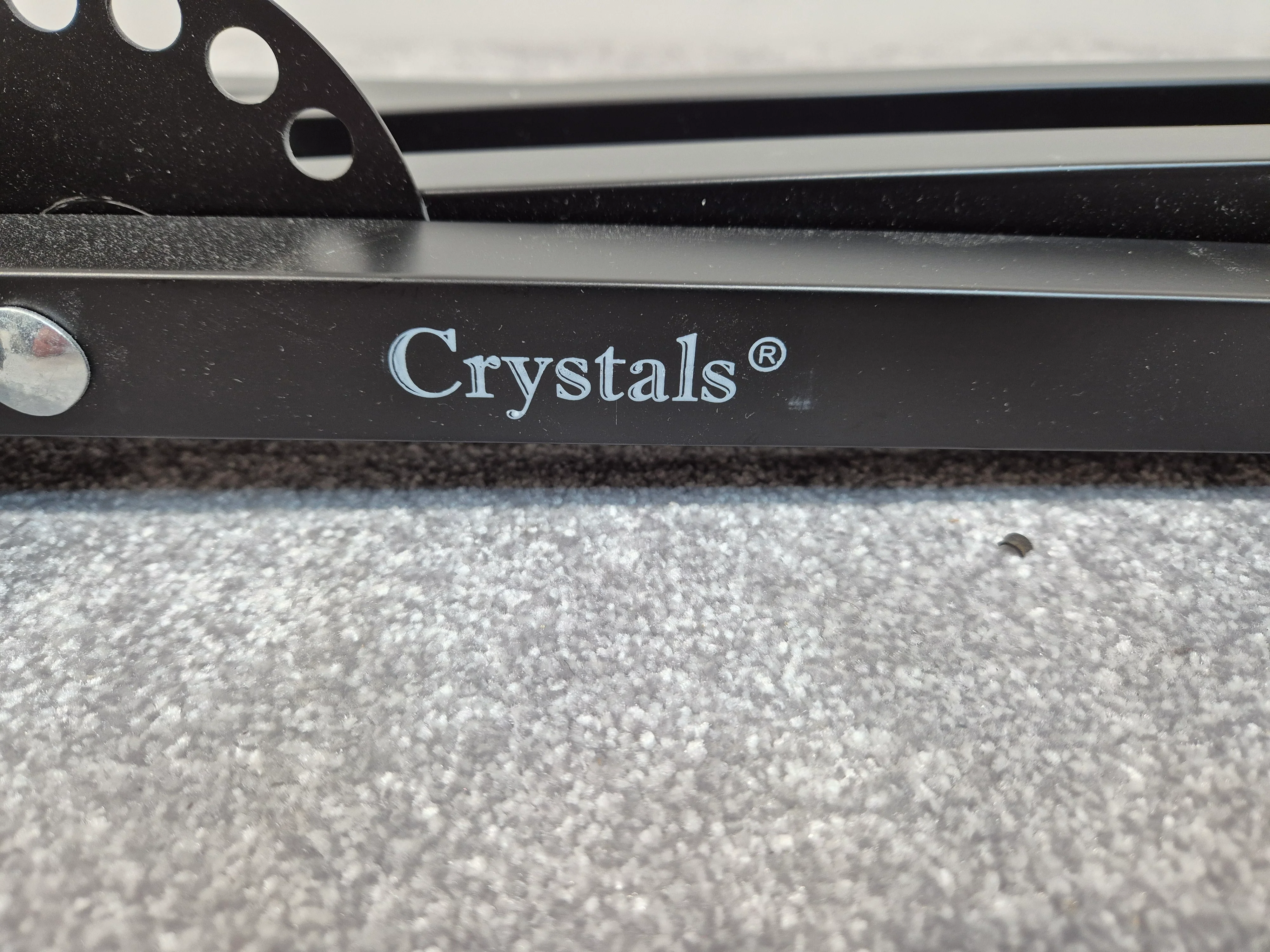 Crystals Double Braced X Frame Music Piano Keyboard Stand - Image 3