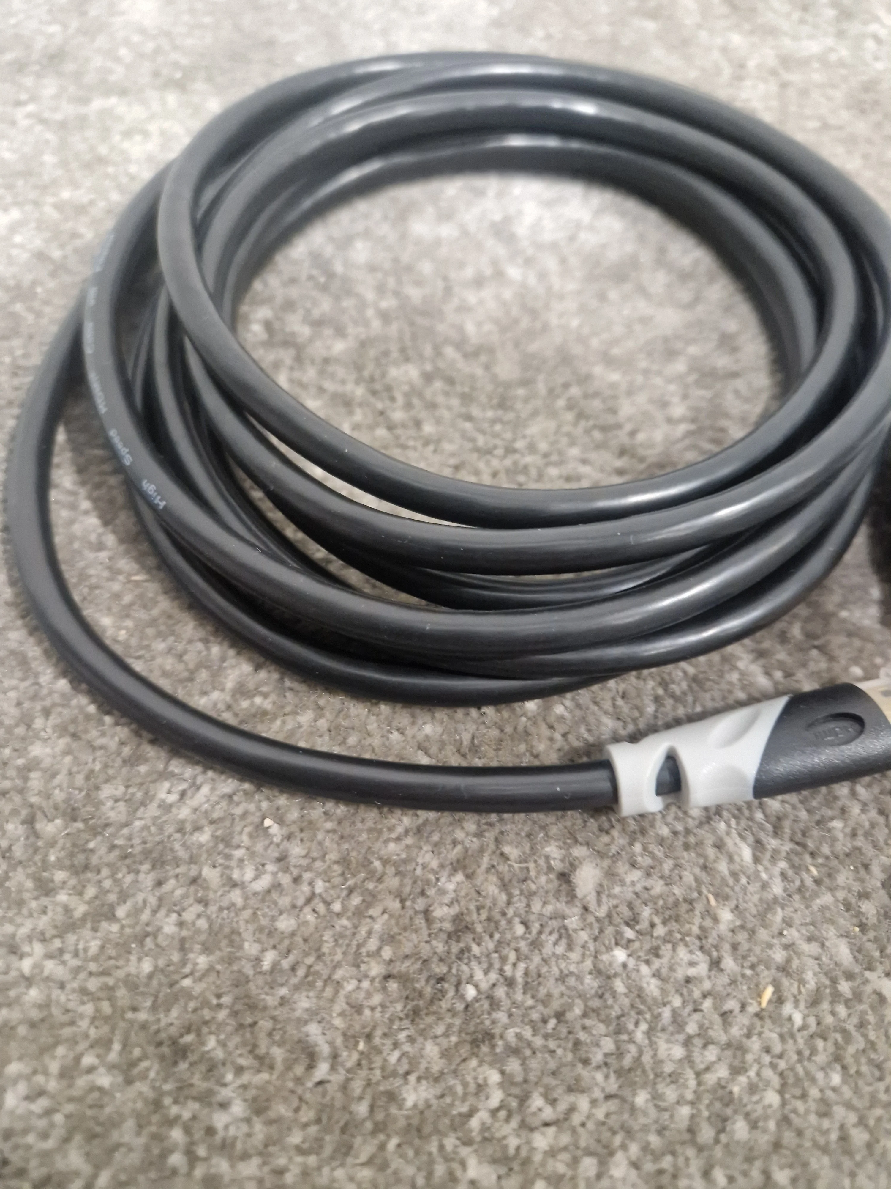 CSL - 8k / 4k HDMI Cable 2.1/2.0 3M - Grey/Black – HDMI Cable - Excellent - Image 8