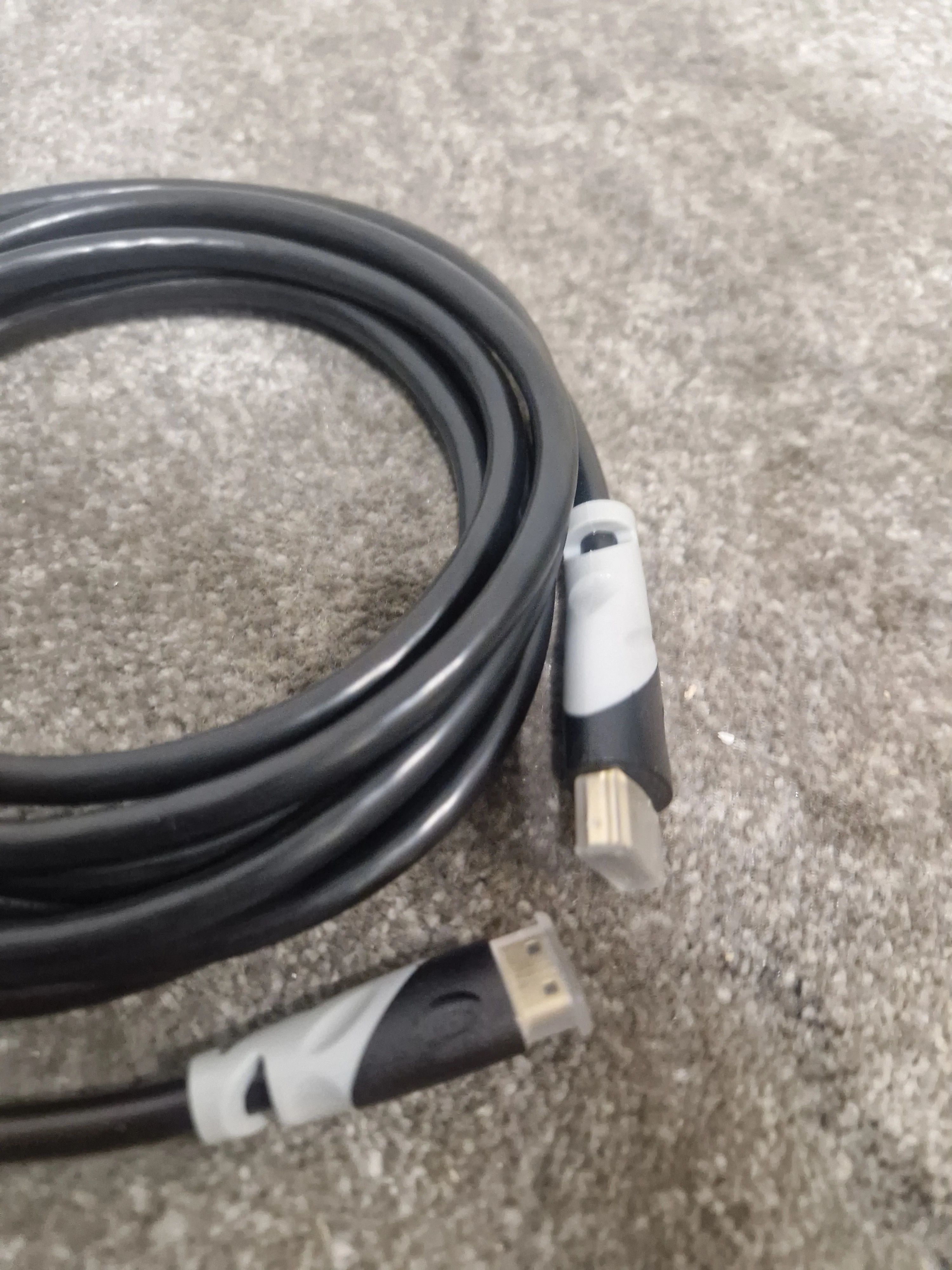 CSL - 8k / 4k HDMI Cable 2.1/2.0 3M - Grey/Black – HDMI Cable - Excellent - Image 9