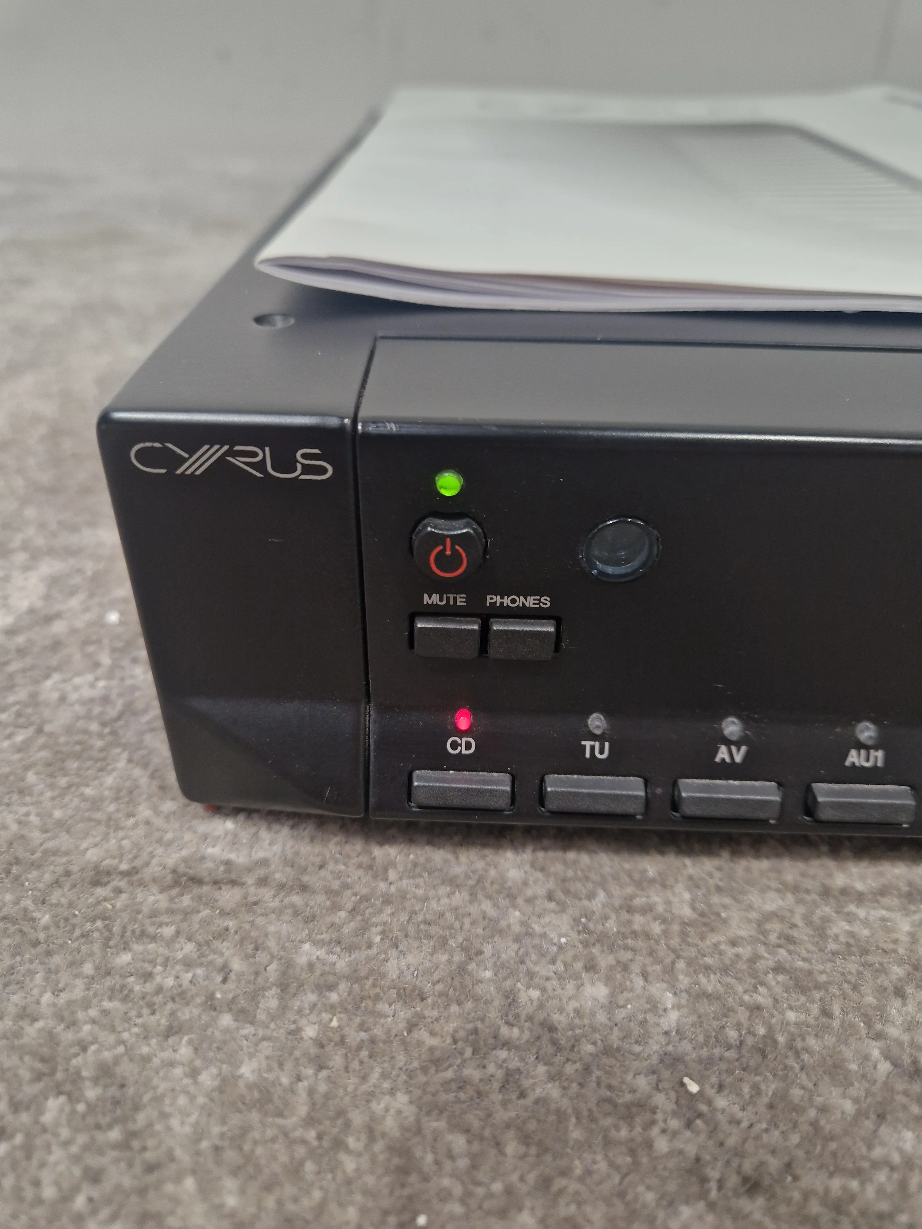 Cyrus 7 - High-Fidelity Amplifier - Excellent w/ Power Supply & Manuals - Image 4