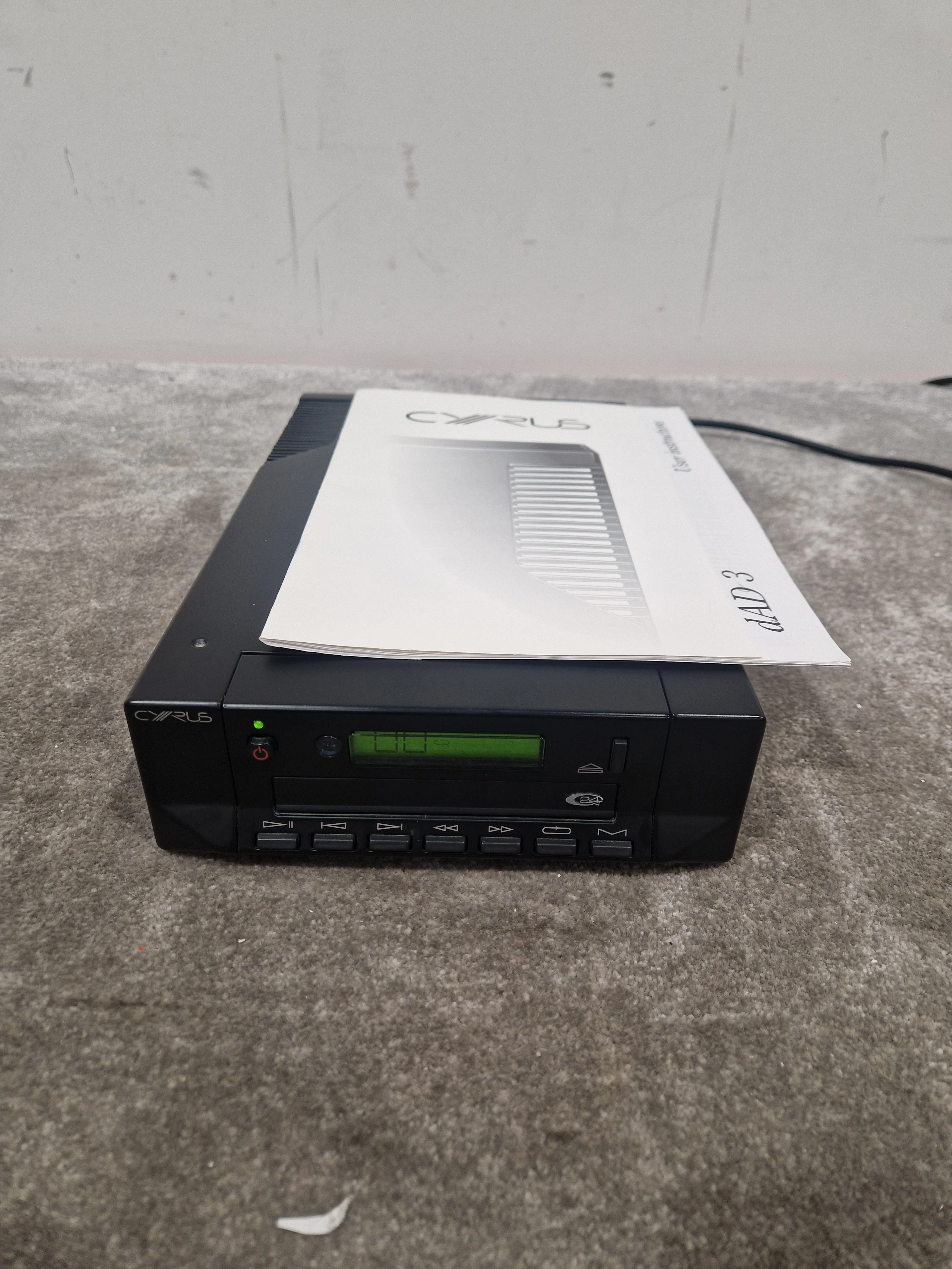 Cyrus DAB-3 CD Player - CD Mechanism Issue - Spares or Repair w/ Power Supply - Image 2