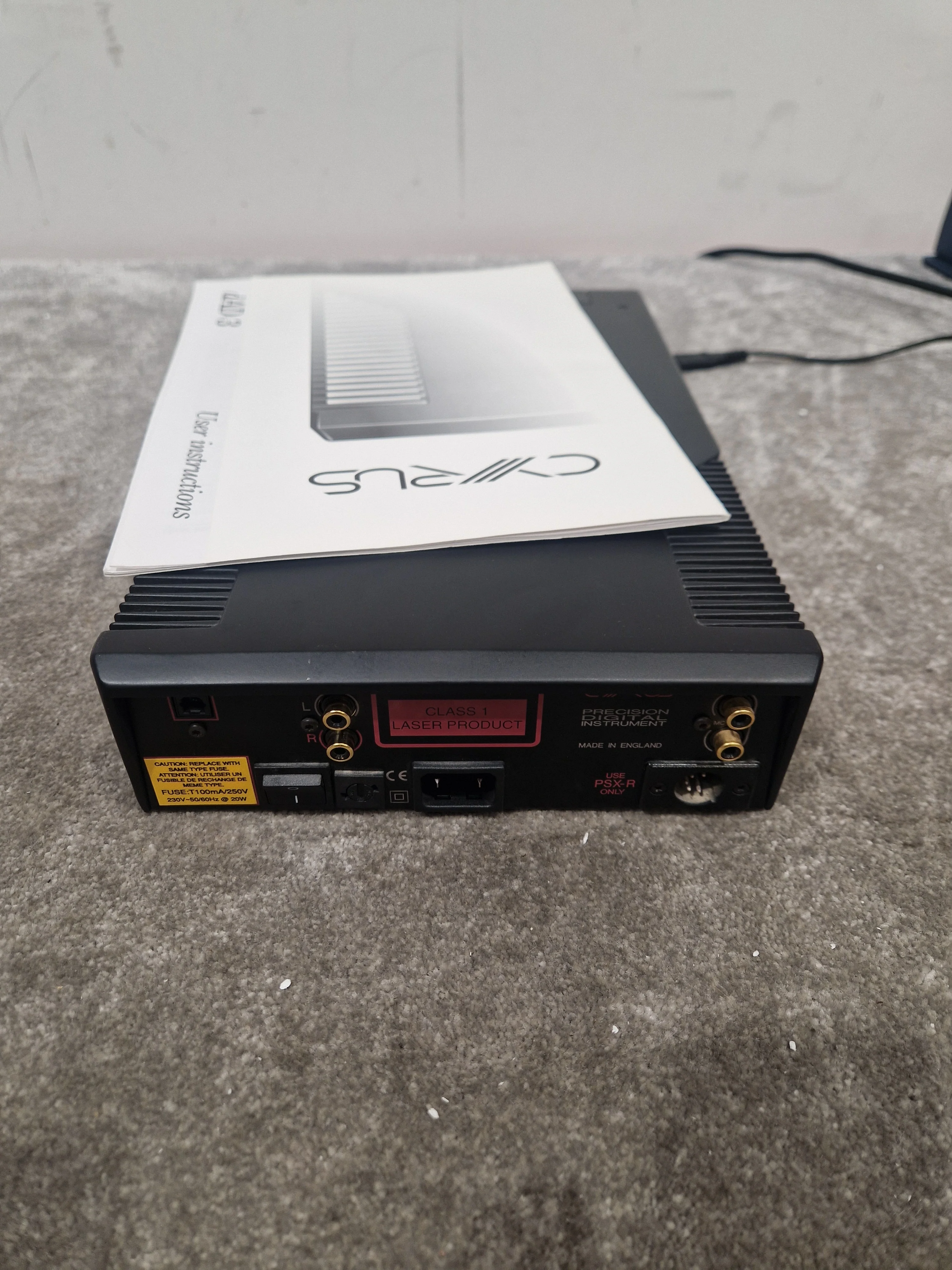 Cyrus DAB-3 CD Player - CD Mechanism Issue - Spares or Repair w/ Power Supply - Image 5