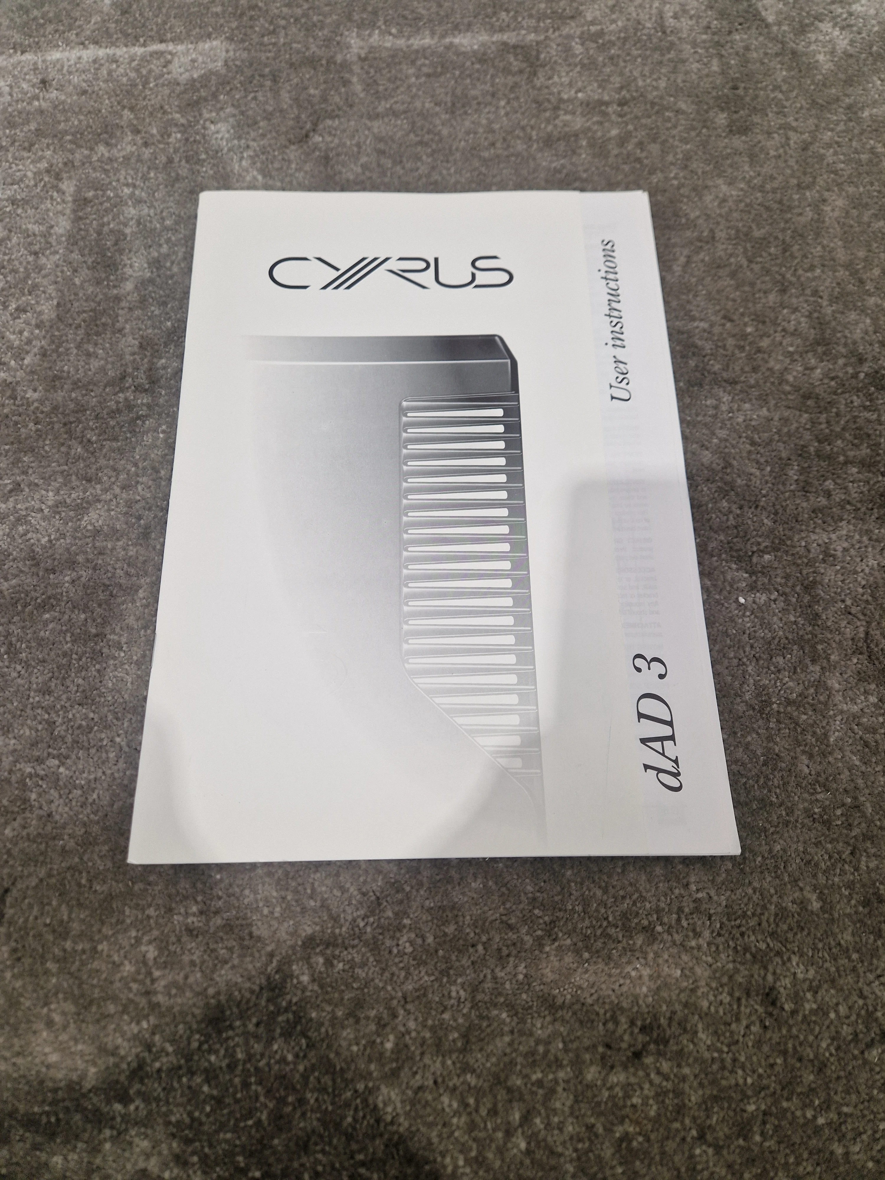 Cyrus DAB-3 CD Player - CD Mechanism Issue - Spares or Repair w/ Power Supply - Image 6