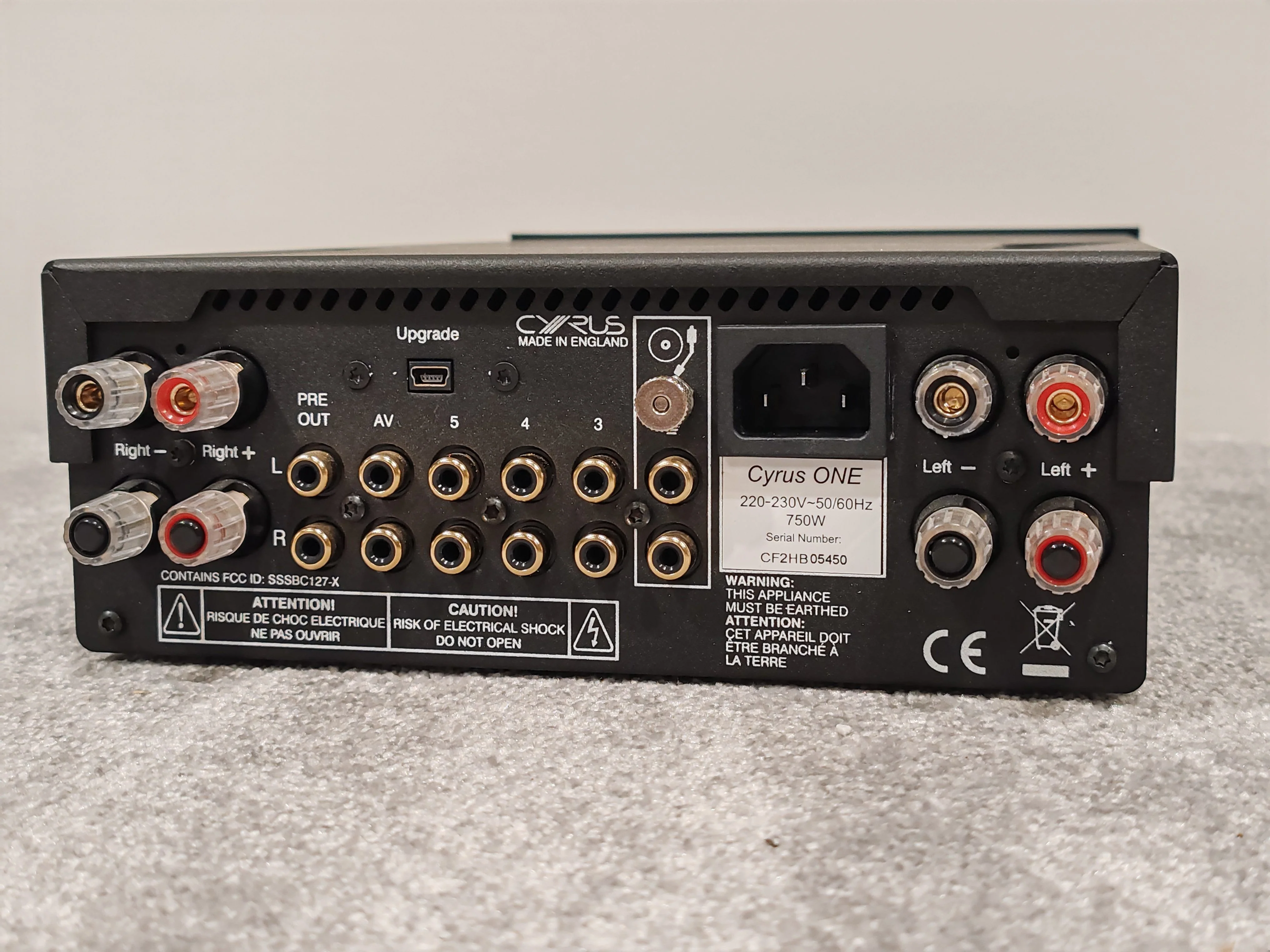 Cyrus One Integrated Amplifier from Cyrus Audio 2x100W - Image 3