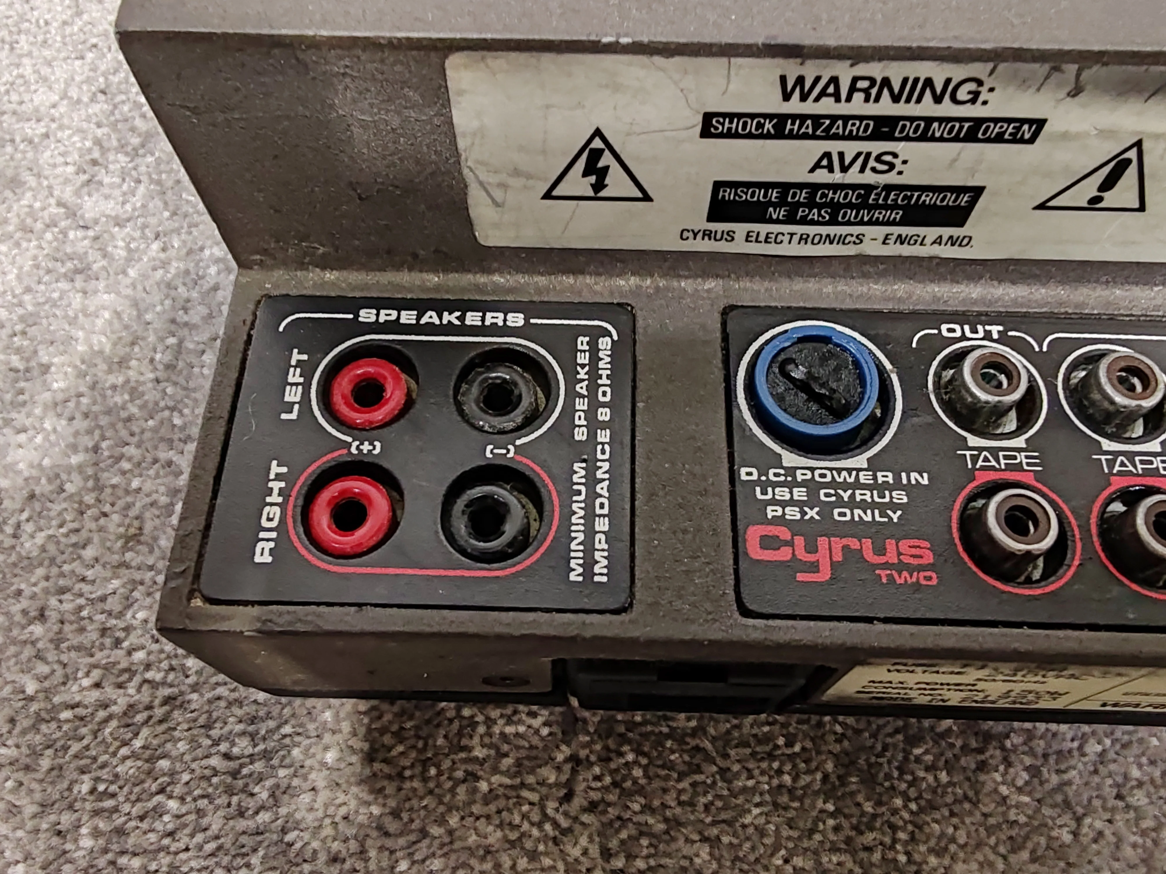 Cyrus Two - Vintage Hi-Fi Amplifier - Functional but Selling as Spares or Repair - Image 10