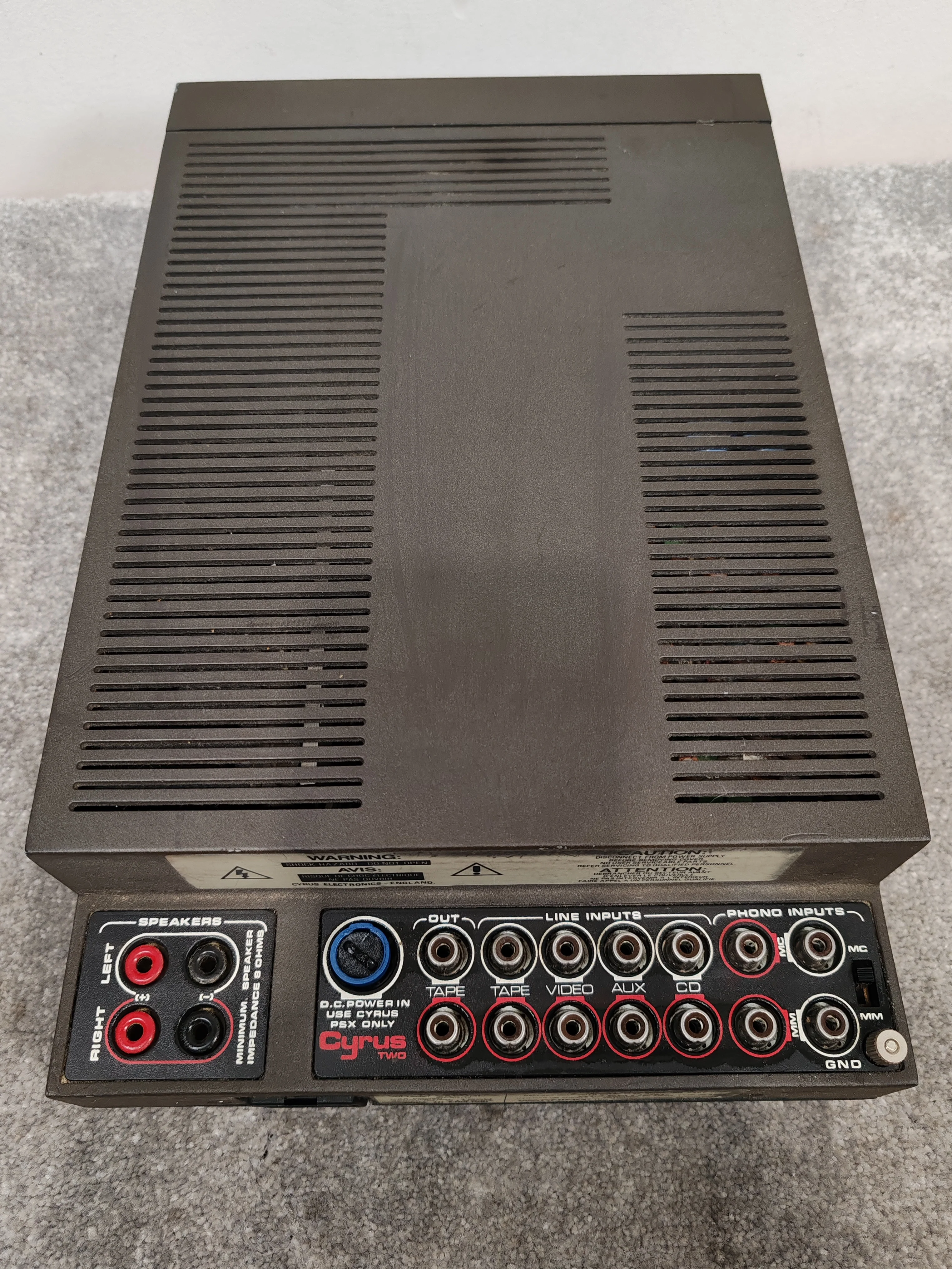 Cyrus Two - Vintage Hi-Fi Amplifier - Functional but Selling as Spares or Repair - Image 7