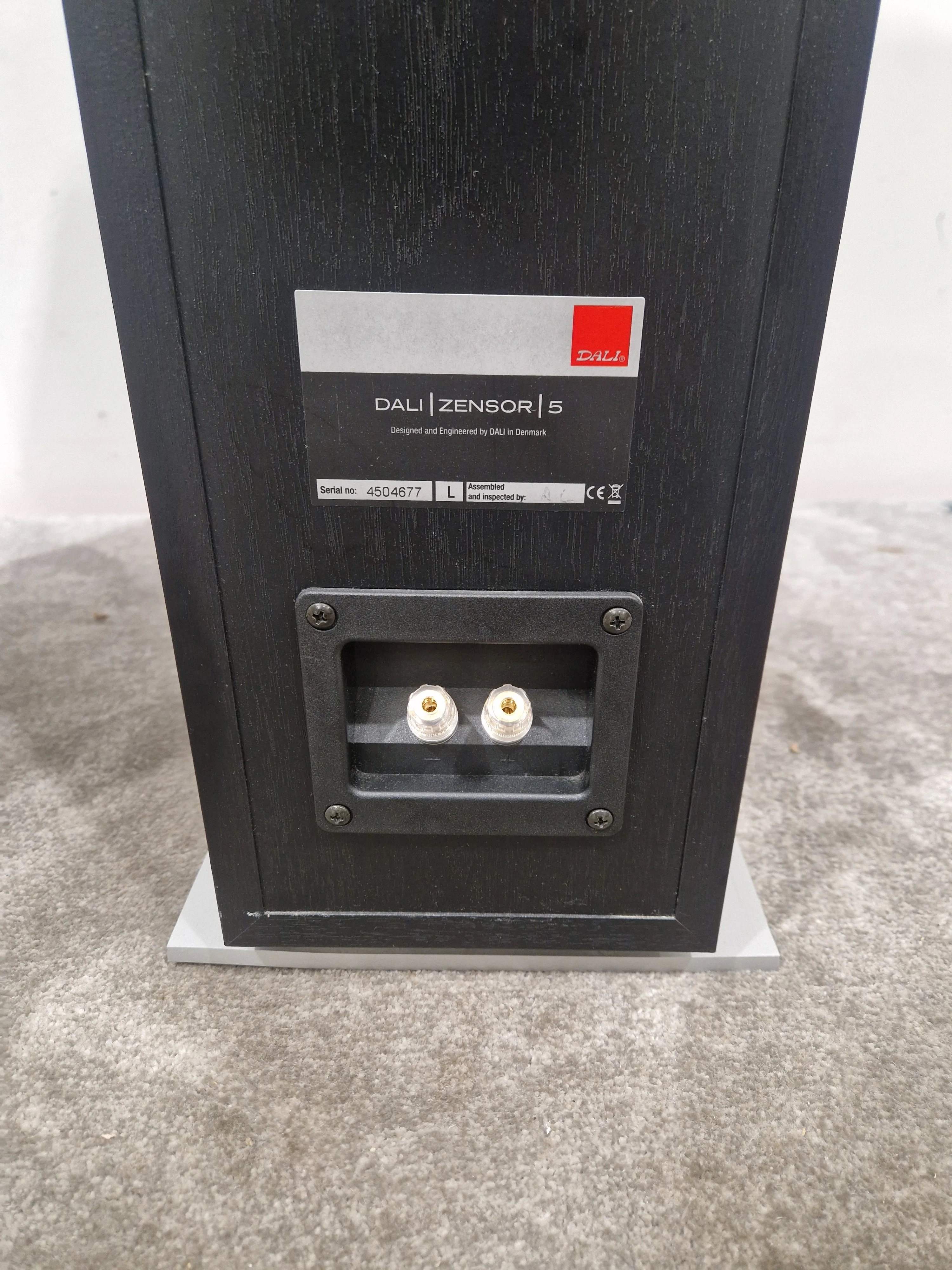 DALI Zensor 5 - Floor Standing Speakers - Black Ash  - Dynamic Sound - Very Good - Image 11