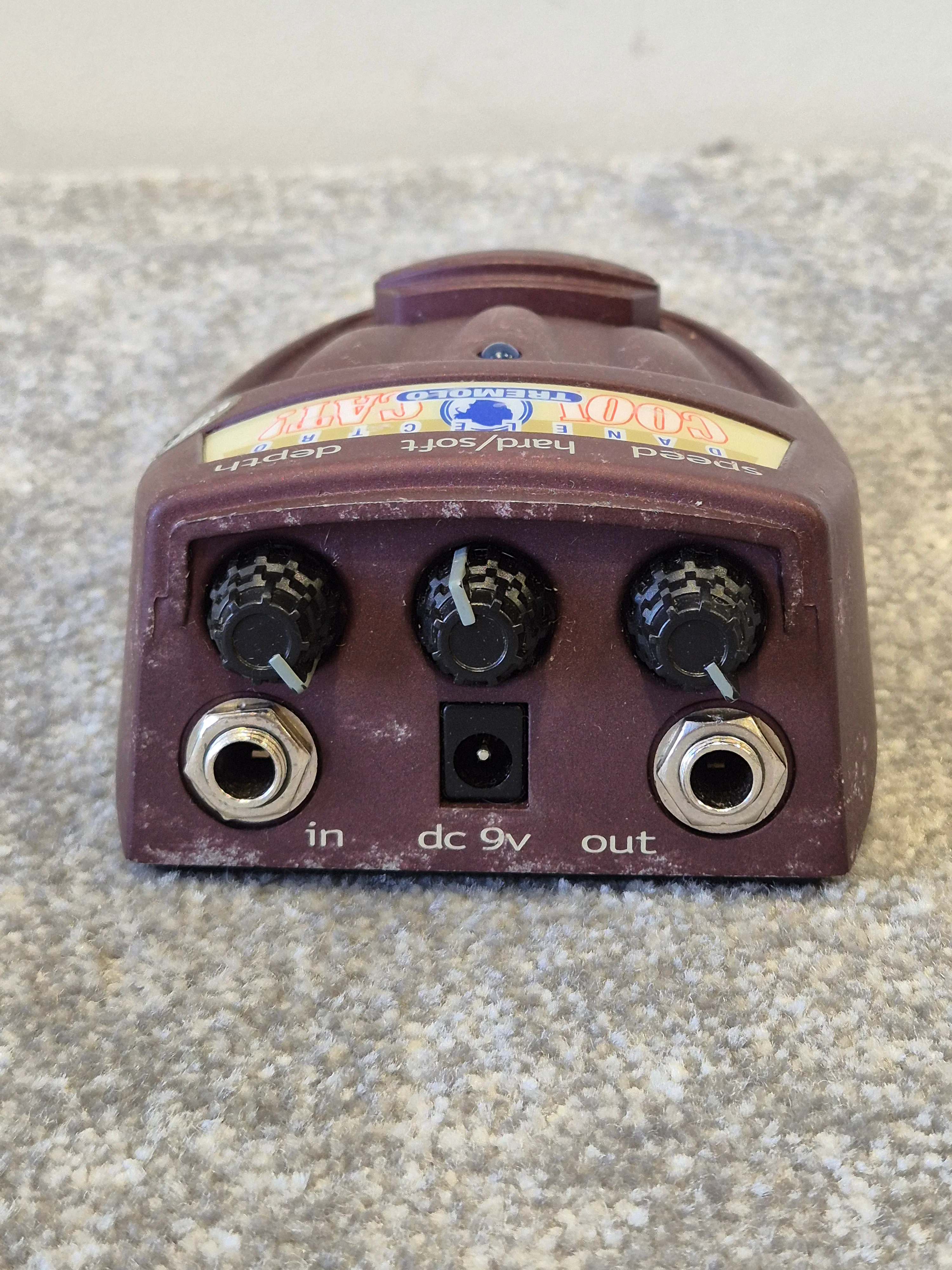 Danelectro Cool Cat Tremolo Pedal – Vintage-Style Modulation Guitar Pedal – Good Condition - Image 3