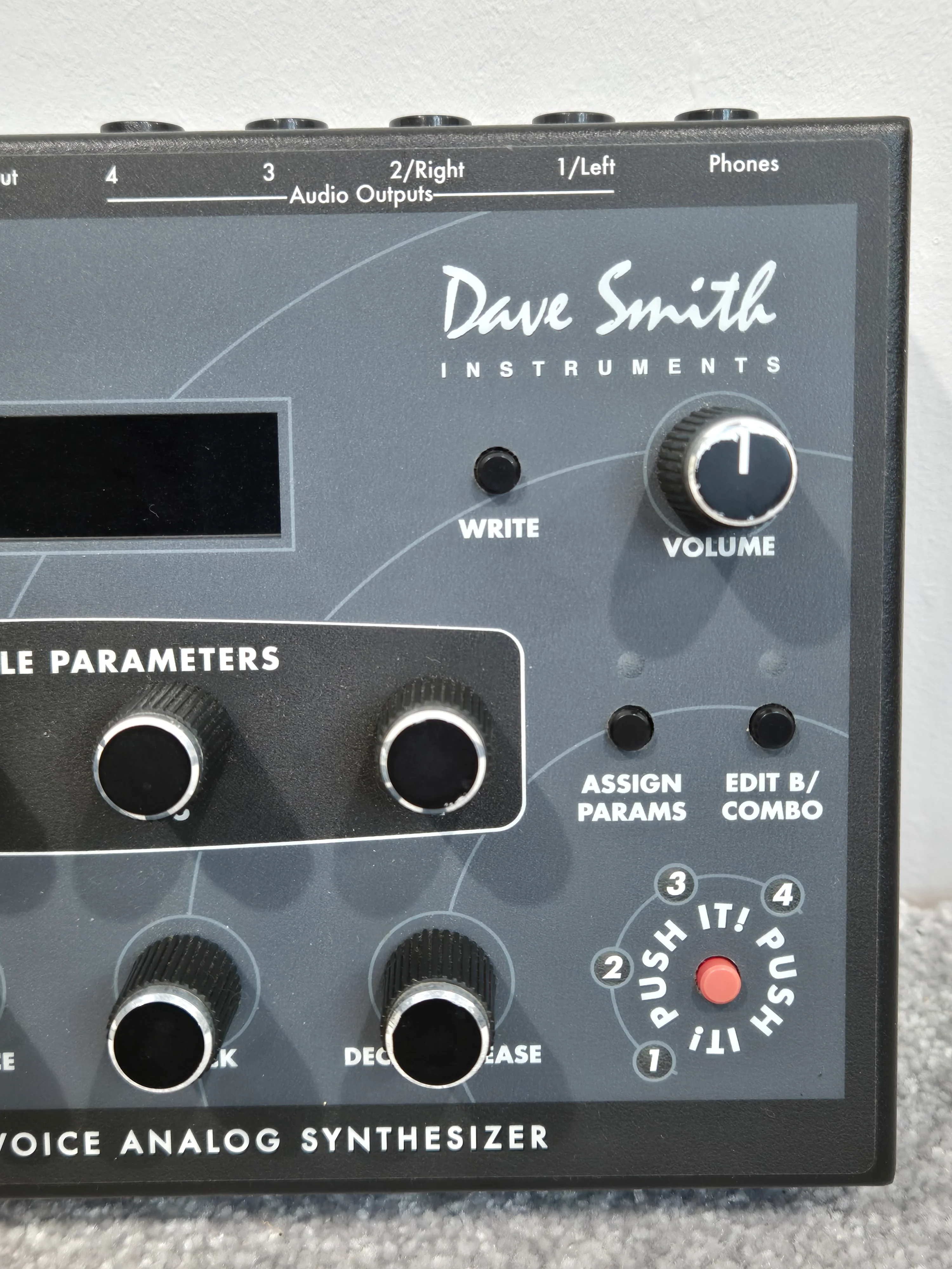Dave Smith Tetra Synth - Analog Poly Synthesizer w/ Original Power Supply - Image 2