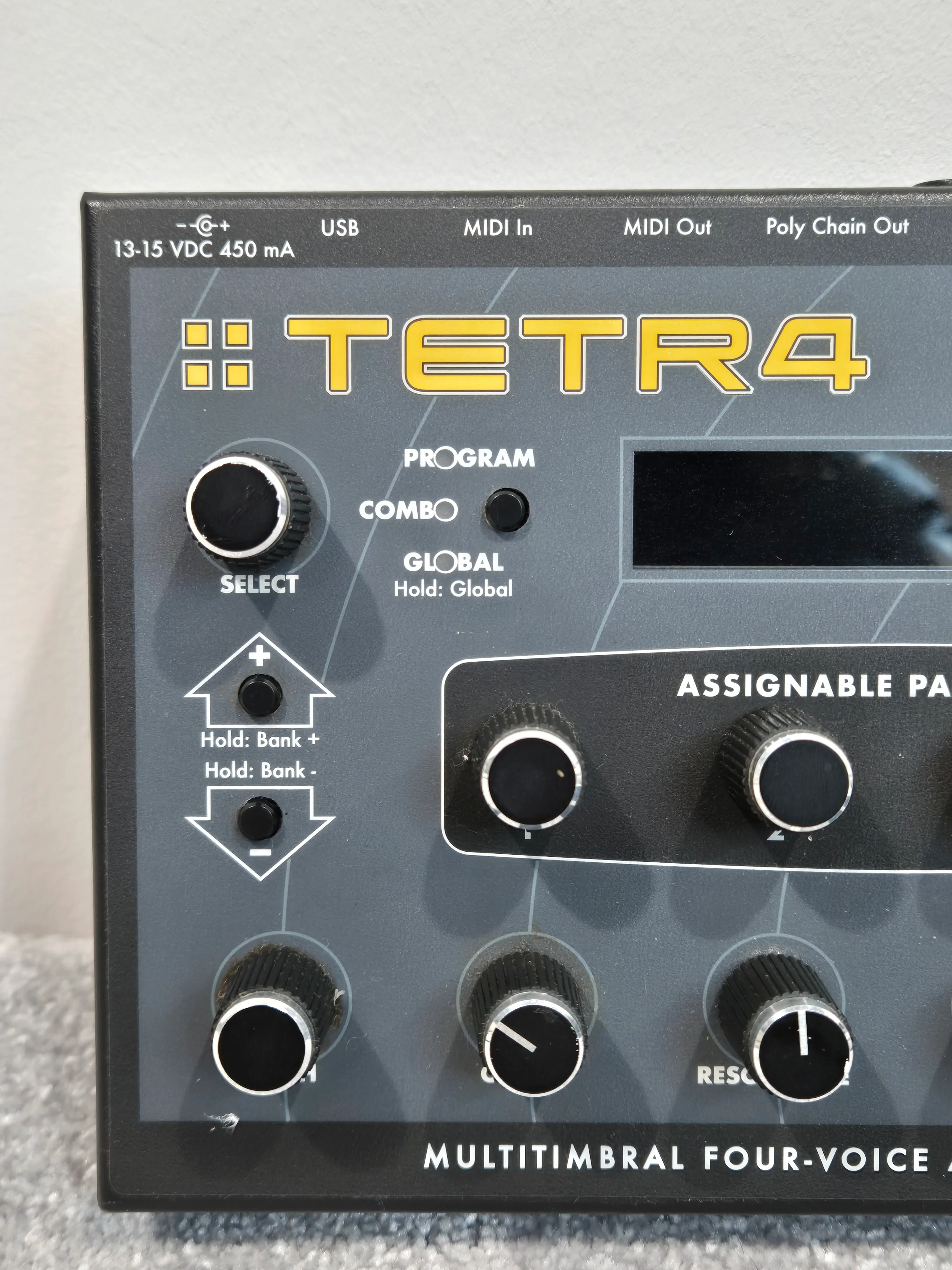Dave Smith Tetra Synth - Analog Poly Synthesizer w/ Original Power Supply - Image 3