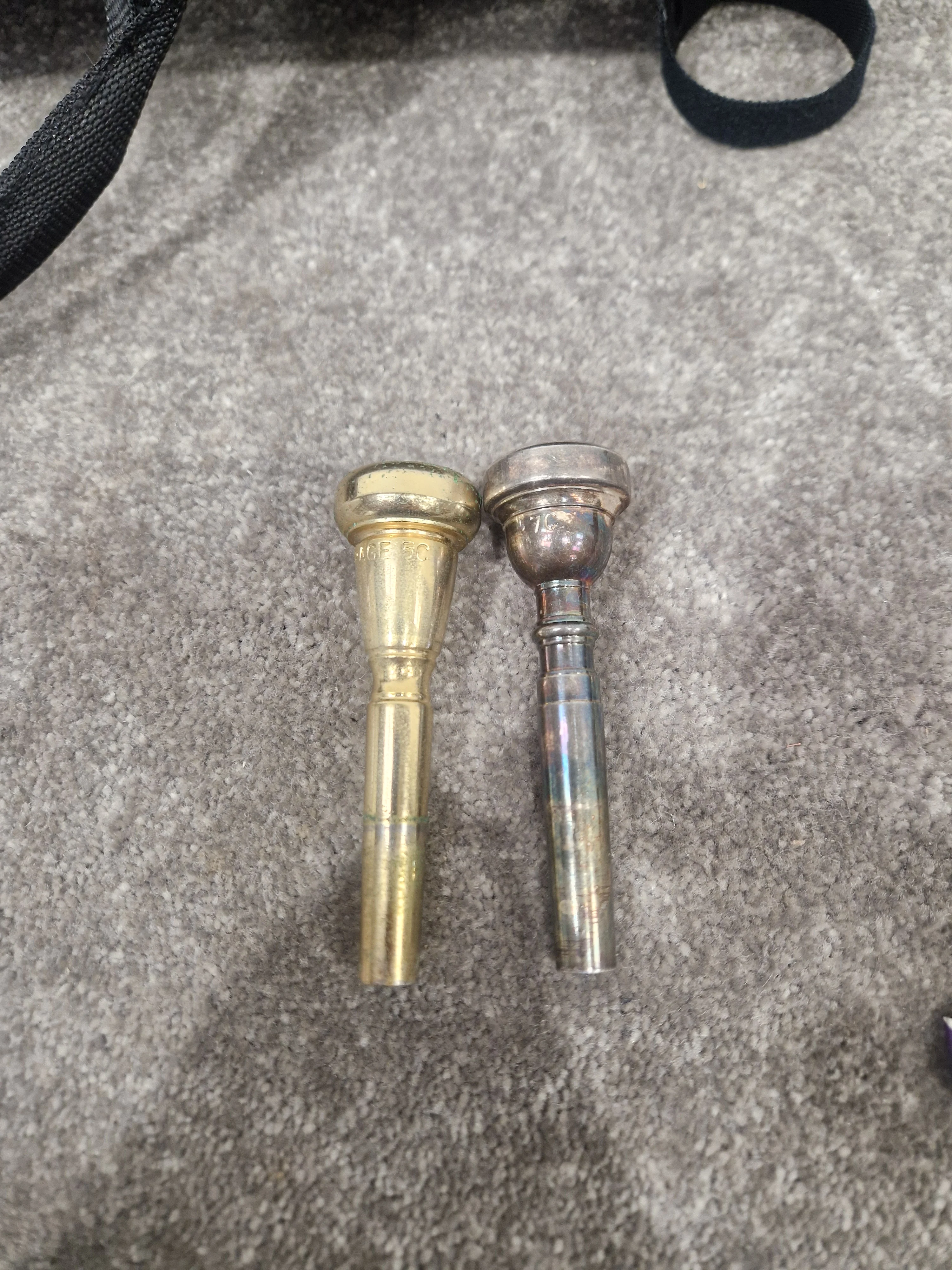 Dawsons Trumpet - Keys Broken, Spares or Repair w/ Soft Case & Brush - Image 10