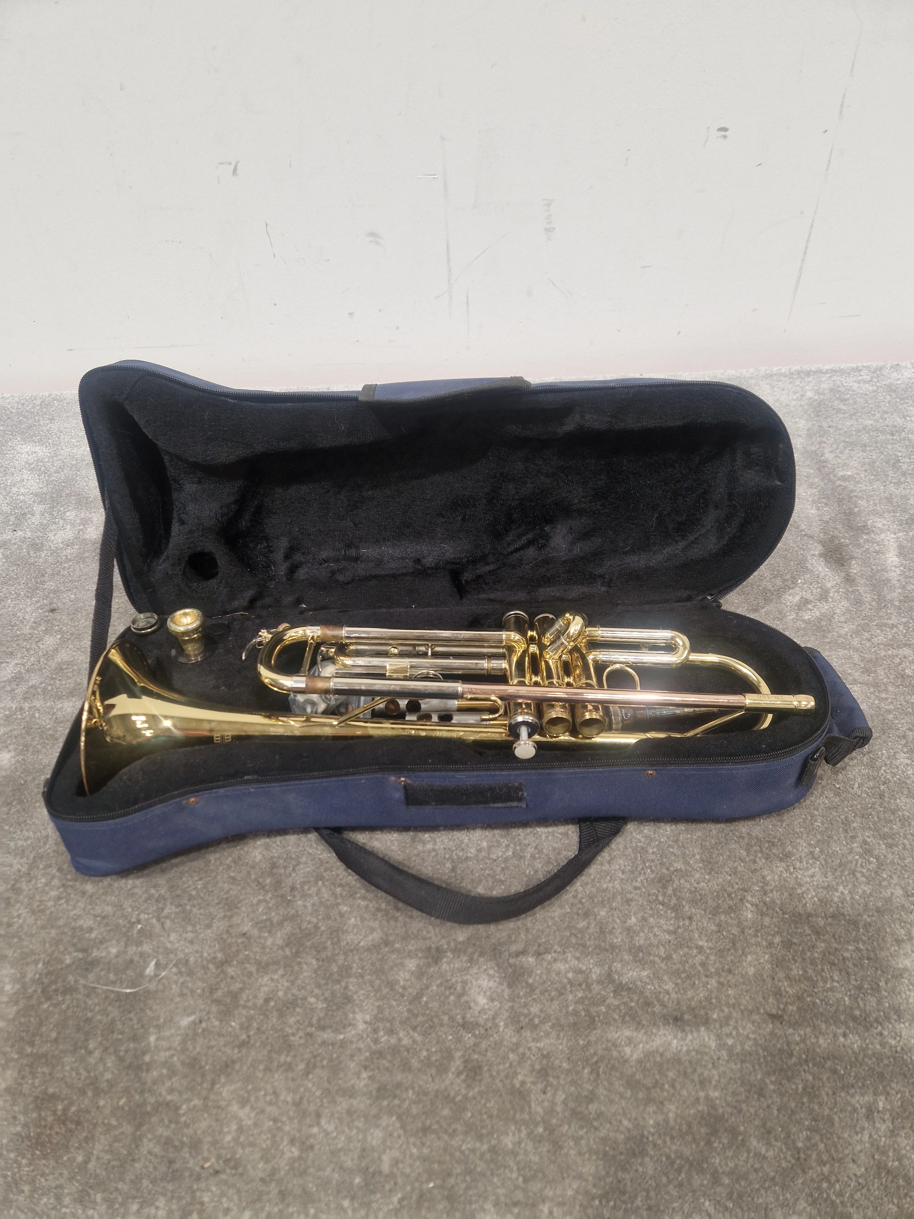 Dawsons Trumpet - Keys Broken, Spares or Repair w/ Soft Case & Brush - Image 2