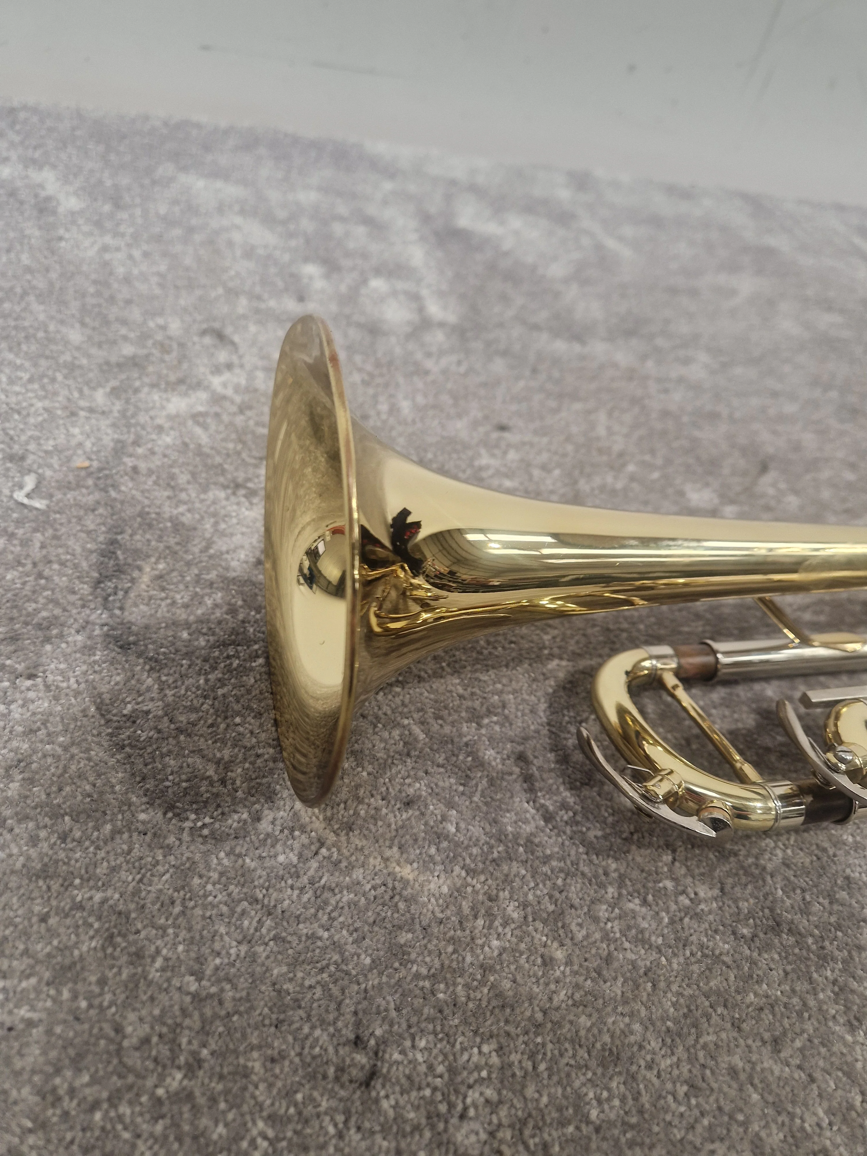 Dawsons Trumpet - Keys Broken, Spares or Repair w/ Soft Case & Brush - Image 5
