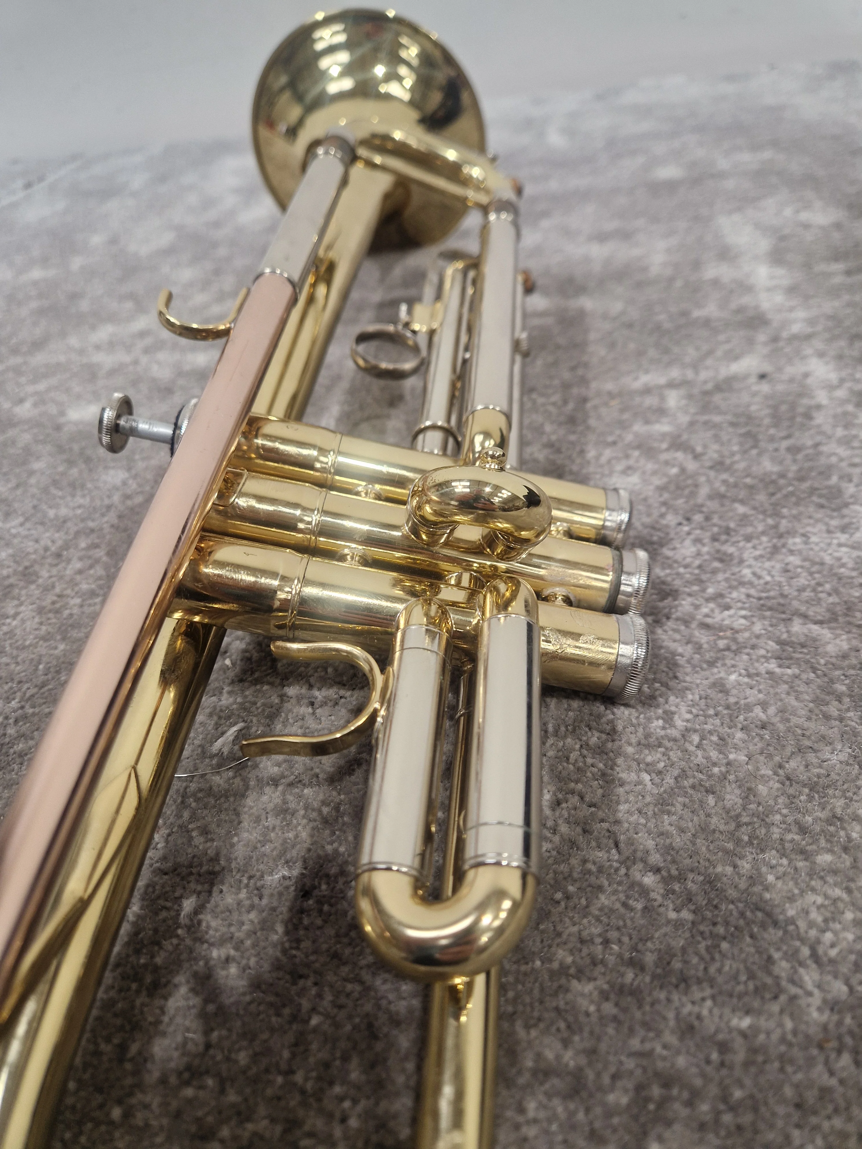 Dawsons Trumpet - Keys Broken, Spares or Repair w/ Soft Case & Brush - Image 8