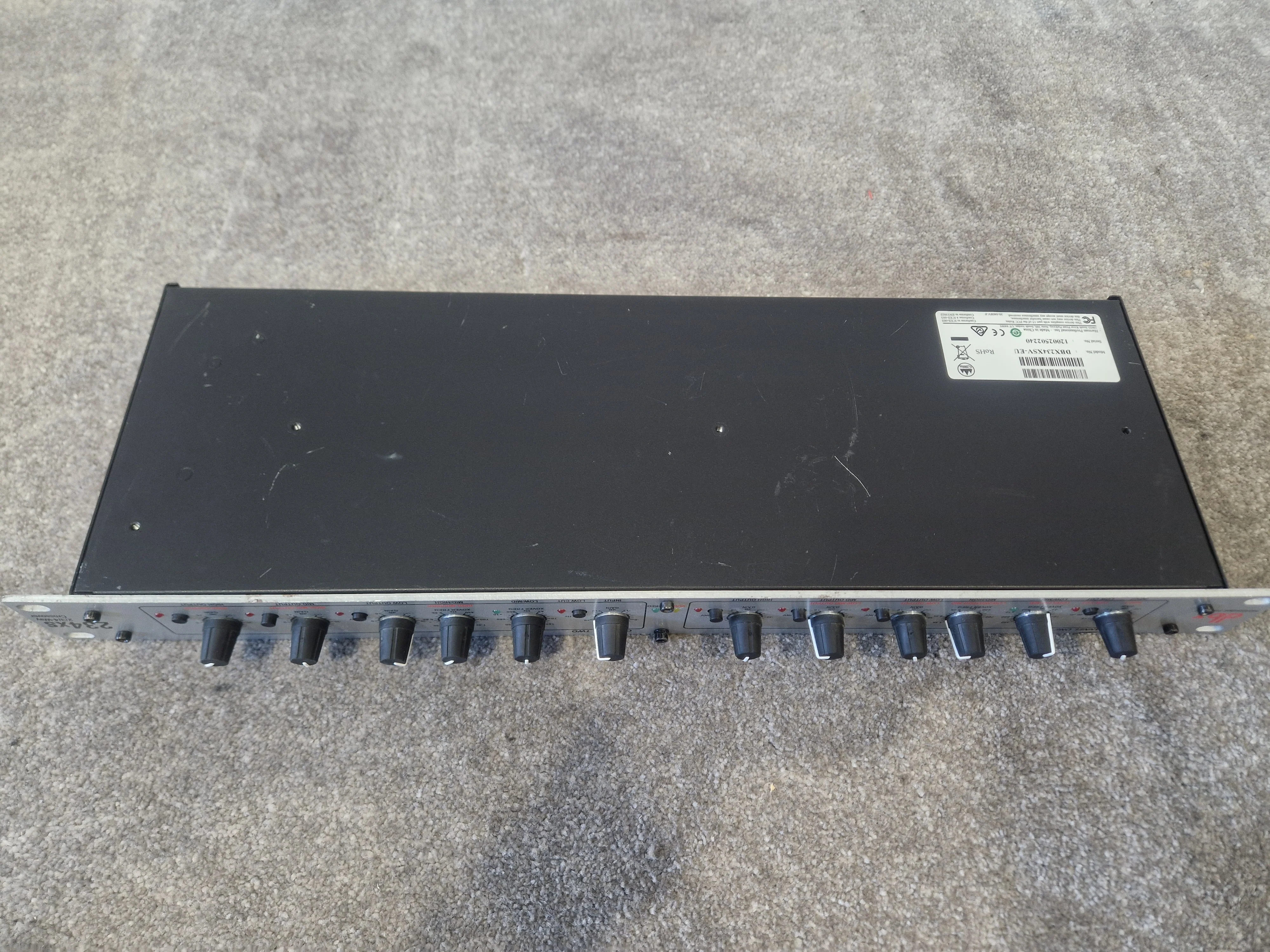 DBX 234xs XSV-EU Crossover – 2/3/4-Way, XLR I/O – Good - Image 11