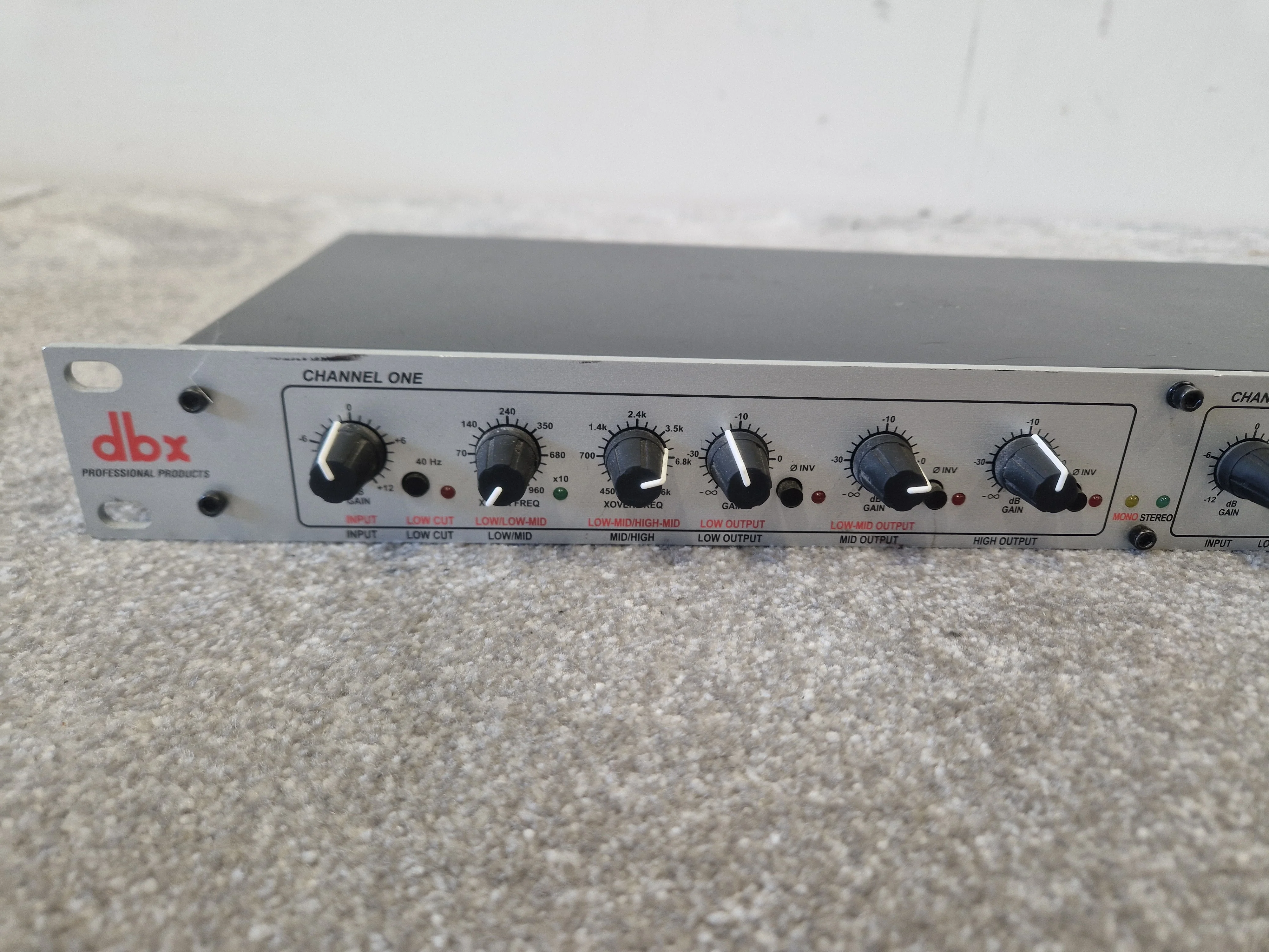 DBX 234xs XSV-EU Crossover – 2/3/4-Way, XLR I/O – Good - Image 4