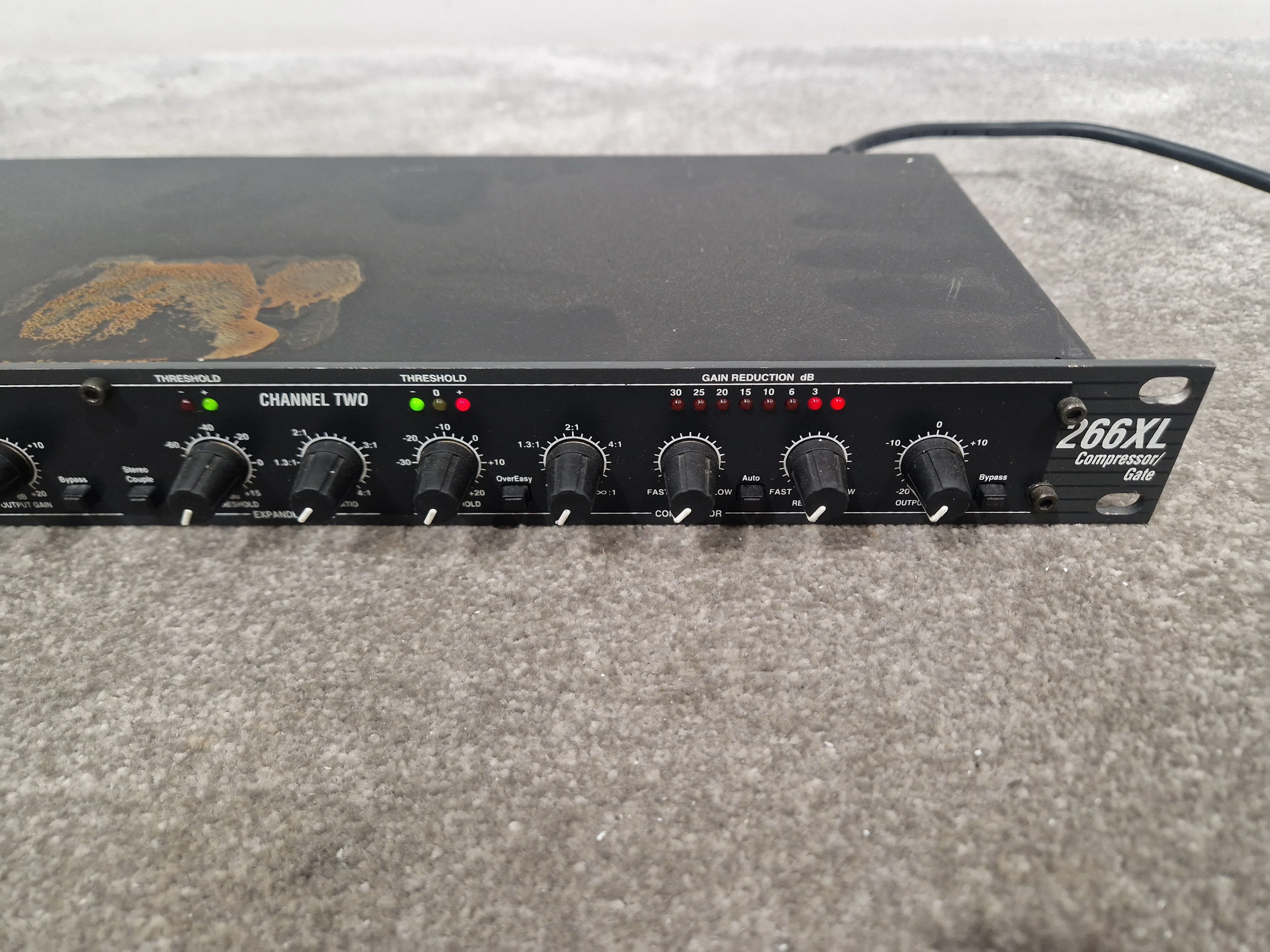 Dbx 266xl Compressor - Dual Channel, Stereo Coupling - Fair - Image 7