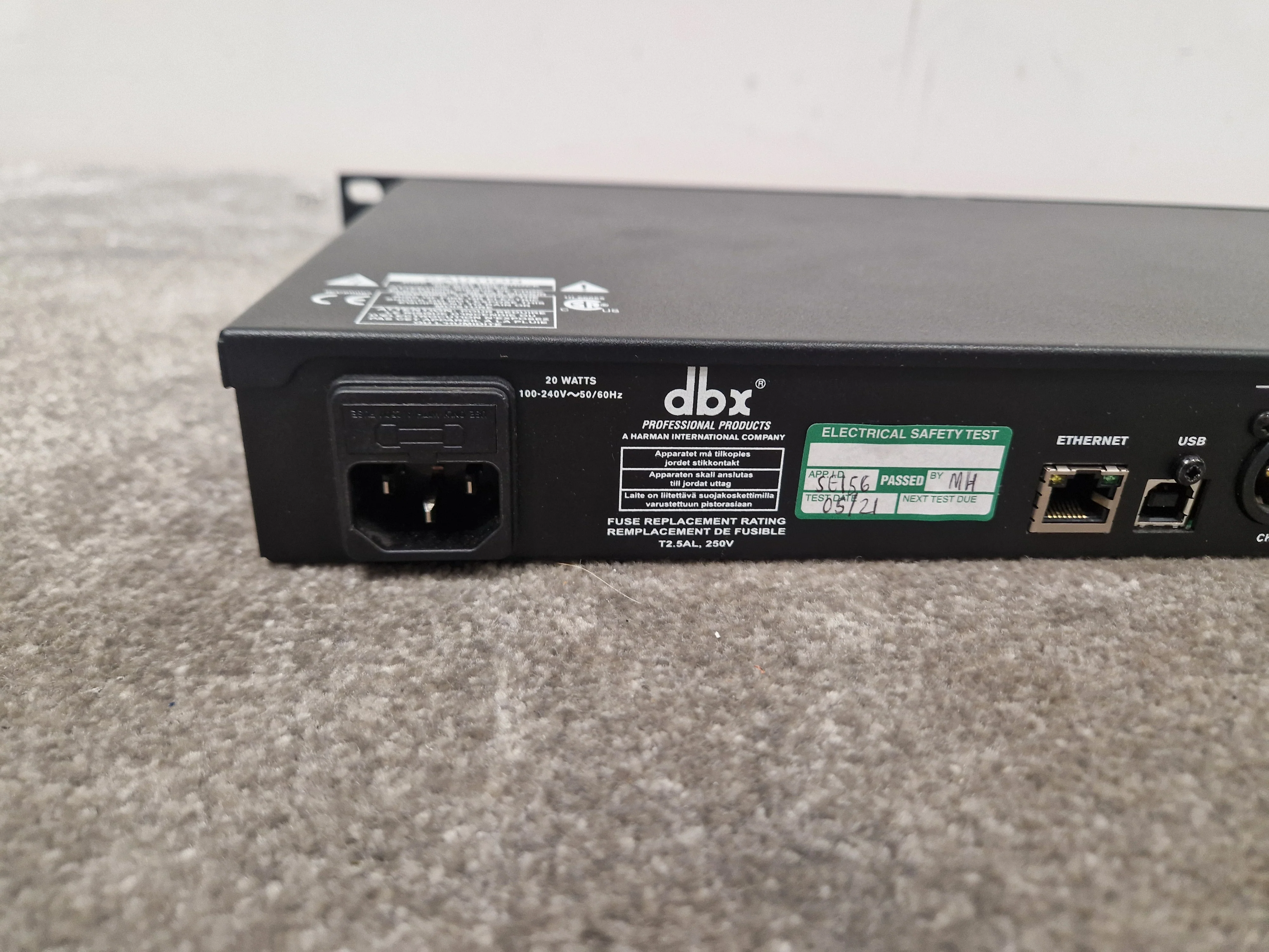 DBX Drive Rack Venu 360 Audio Processor - Advanced DSP, Multiple I/O - Very Good w/ Original Box & Power Supply - Image 13