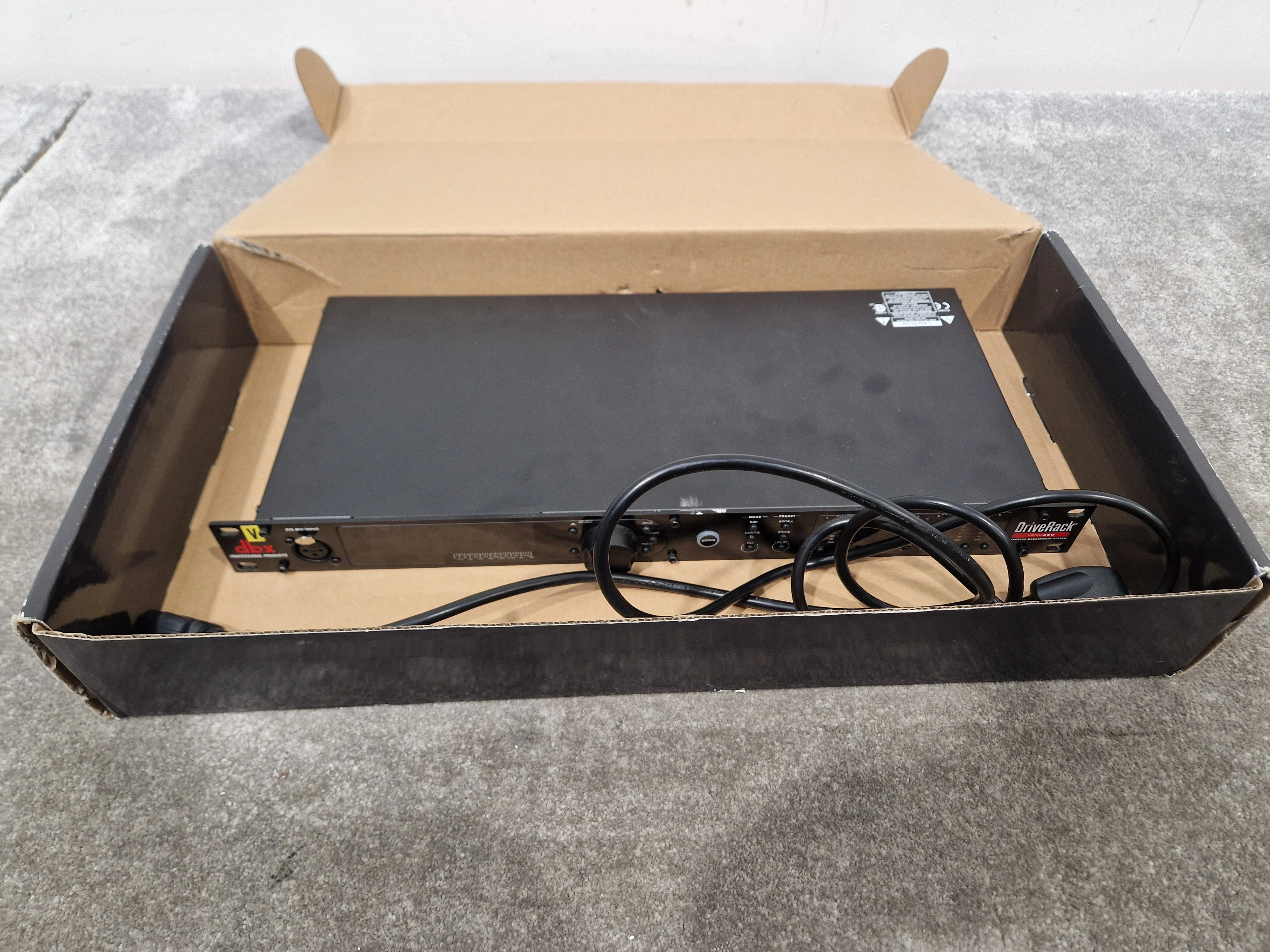 DBX Drive Rack Venu 360 Audio Processor - Advanced DSP, Multiple I/O - Very Good w/ Original Box & Power Supply - Image 4