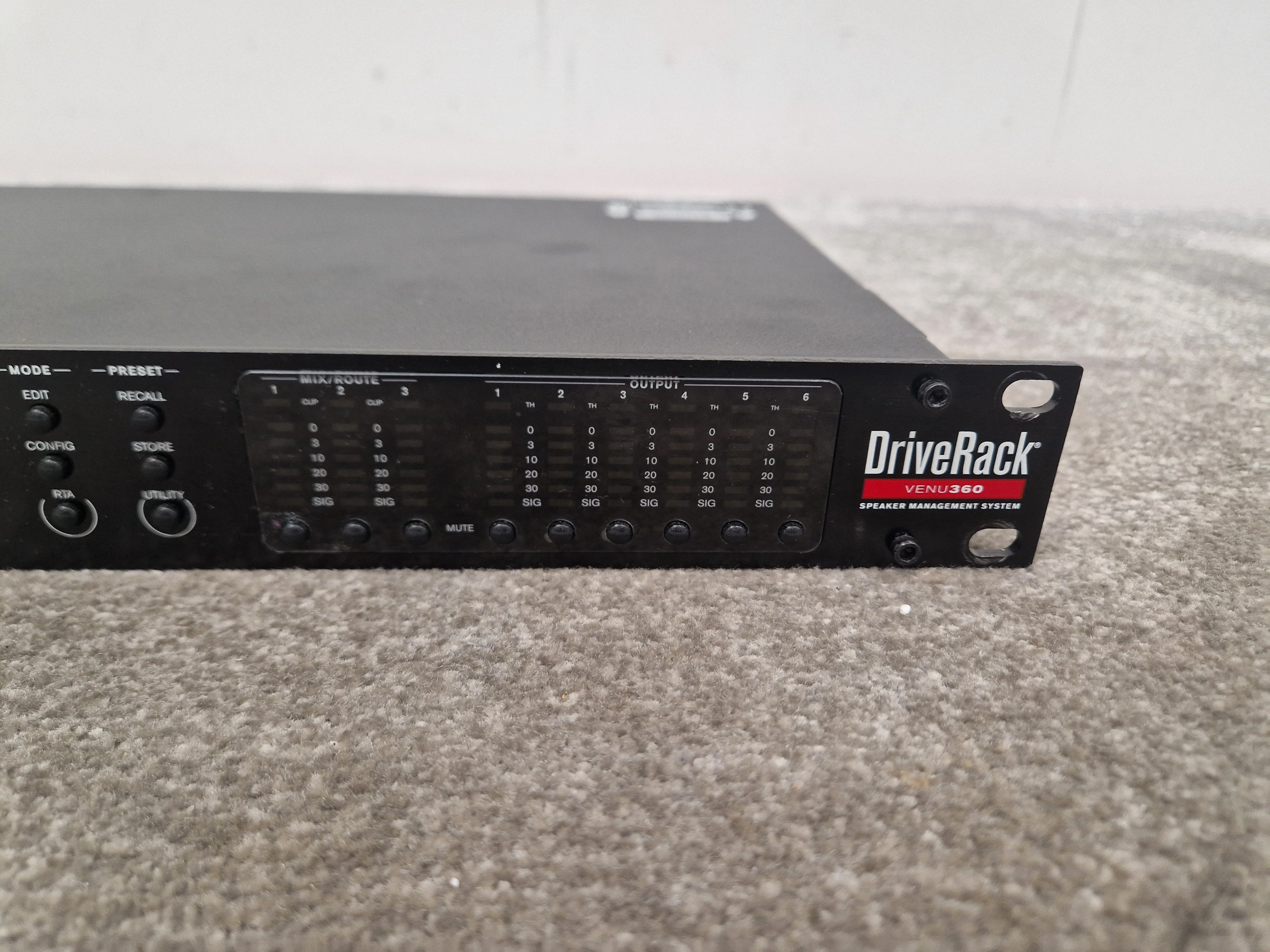 DBX Drive Rack Venu 360 Audio Processor - Advanced DSP, Multiple I/O - Very Good w/ Original Box & Power Supply - Image 6
