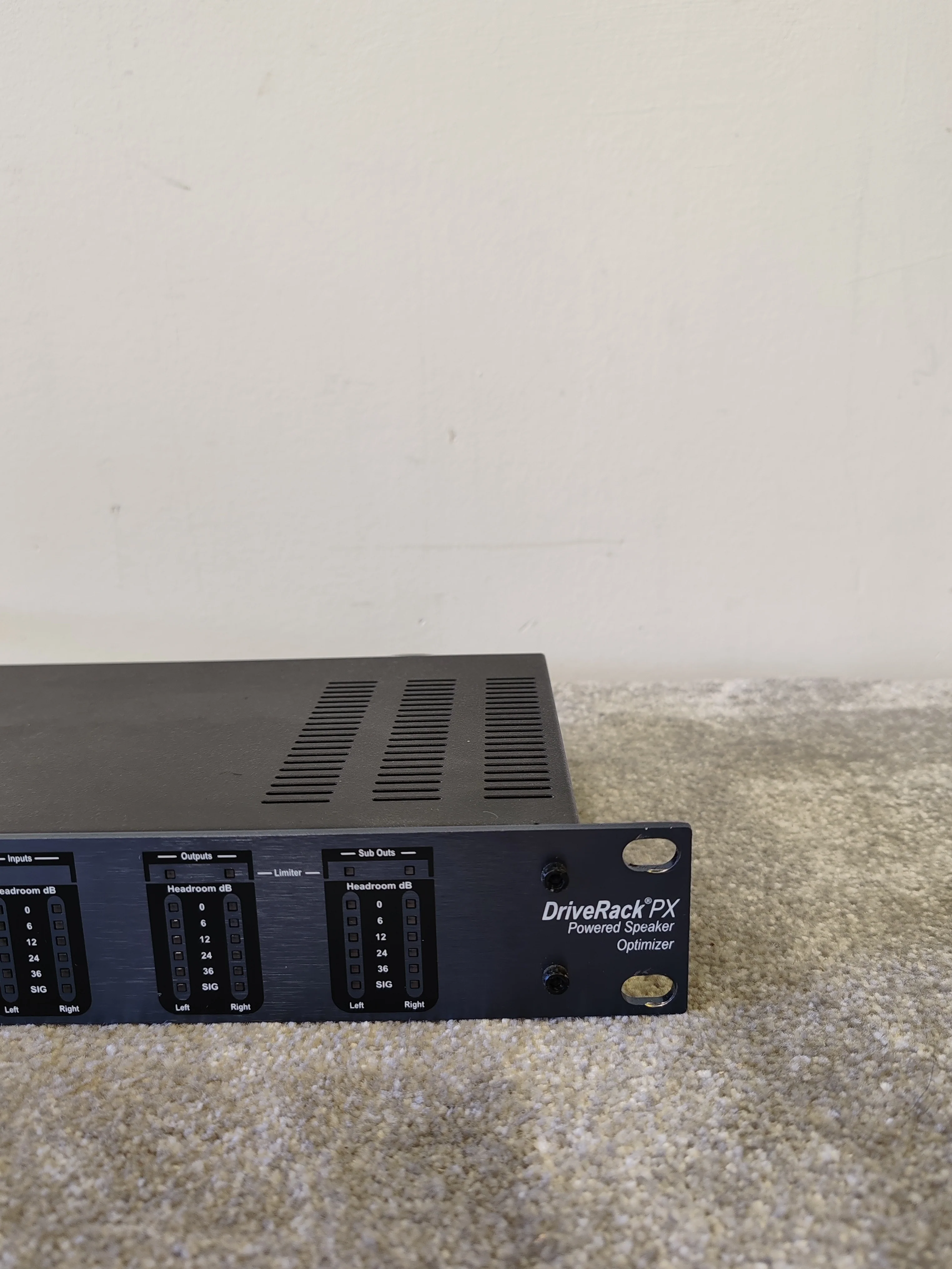 DBX DriveRack PX Powered Speaker Optimizer – COSM Auto-EQ, Feedback Suppression – Excellent - Image 10