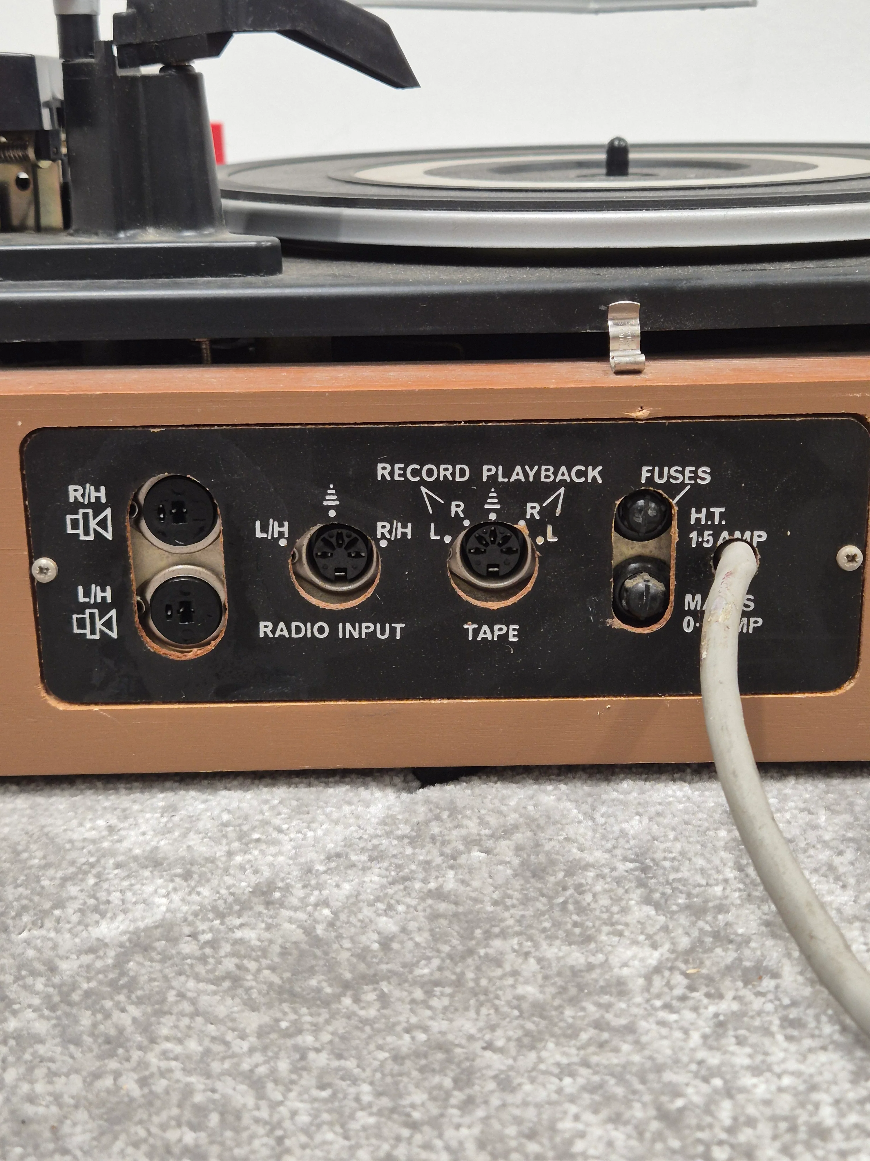 DECCA SOUND 603 - Vintage Record Player/Turntable (Spares or Repair) - Image 5