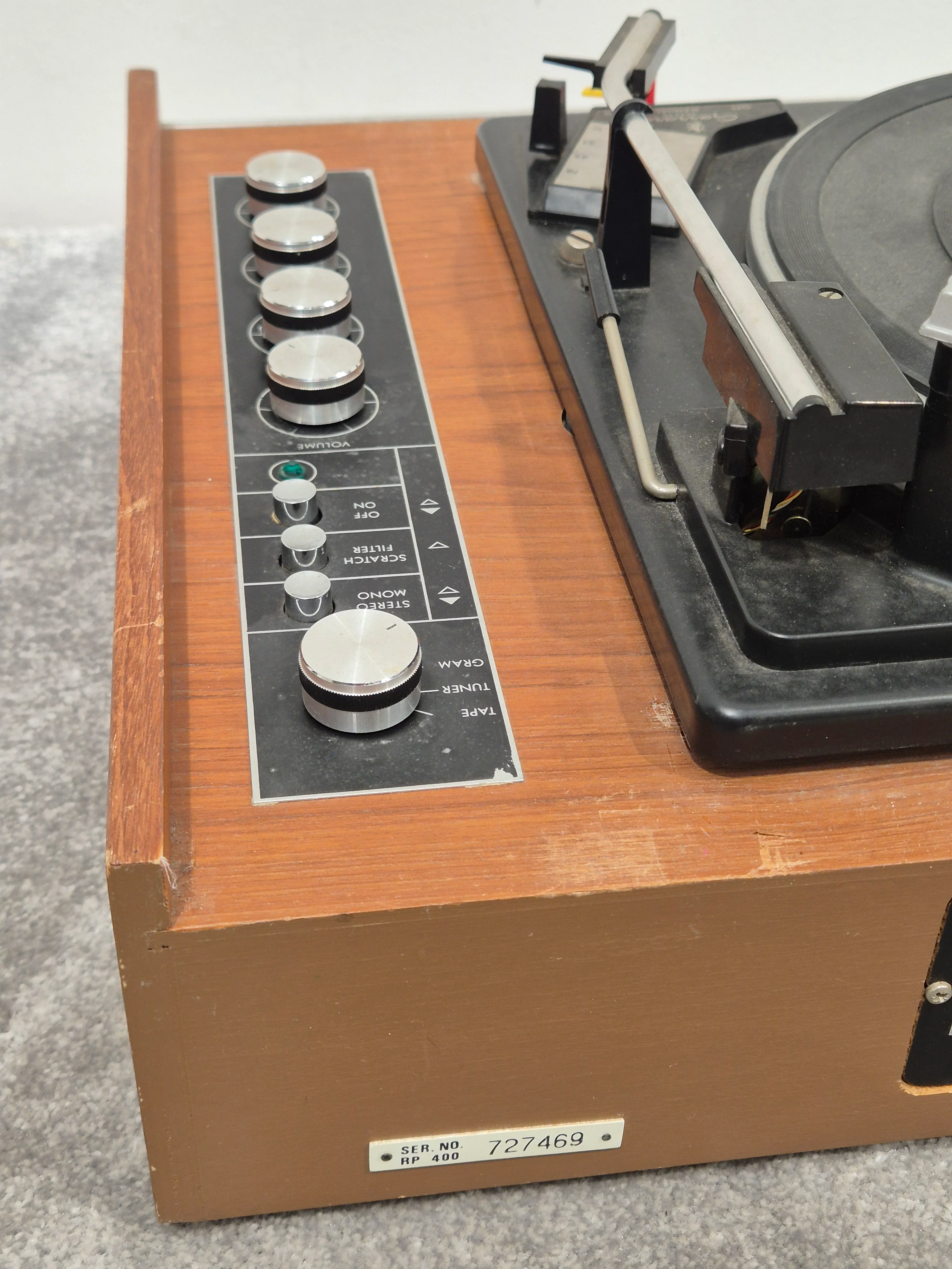 DECCA SOUND 603 - Vintage Record Player/Turntable (Spares or Repair) - Image 6