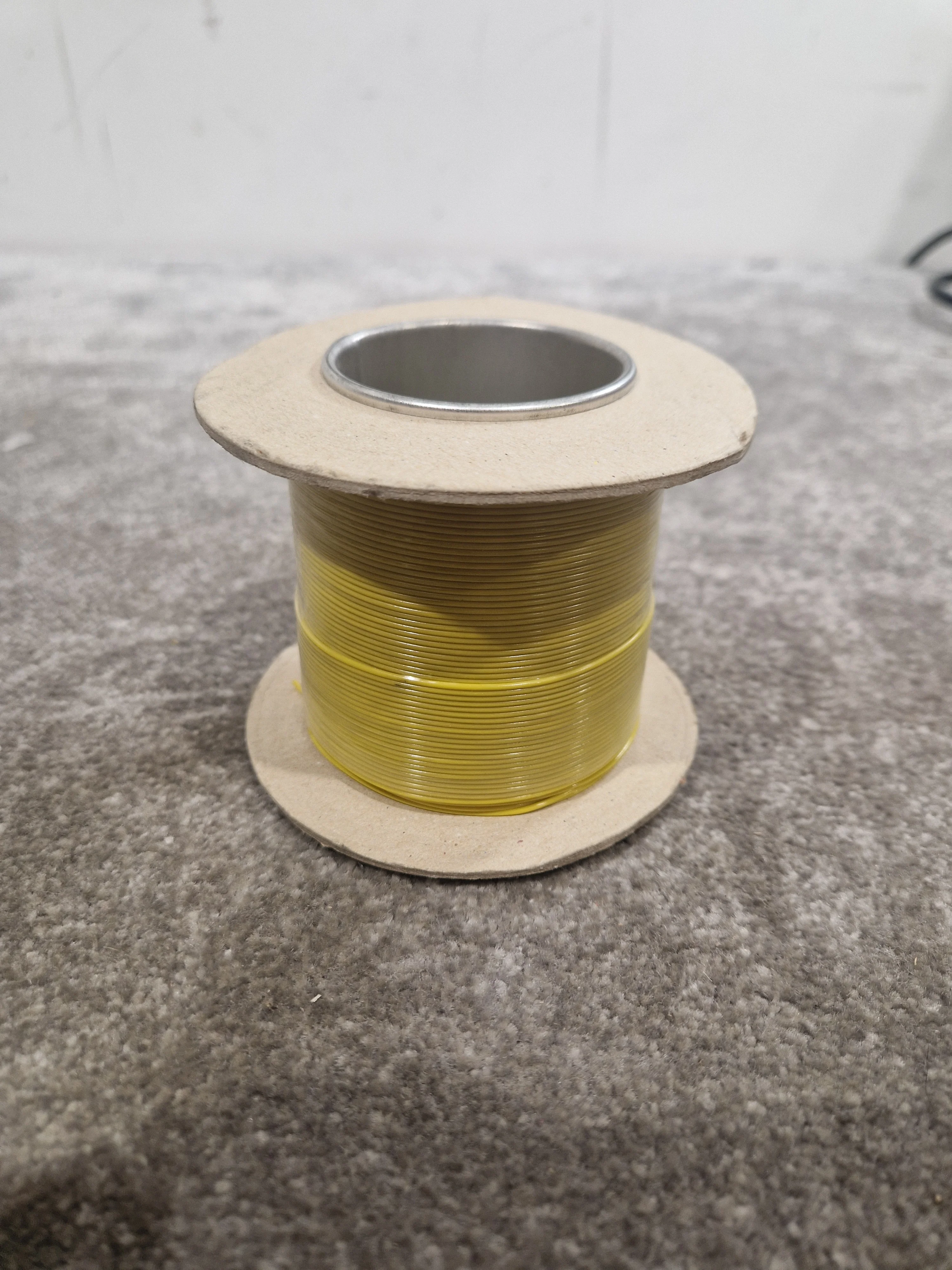 Def Spec 7/0.2mm Equipment Wire Type 2 Yellow 100 Metres - High-Grade Insulation - Excellent - Image 5