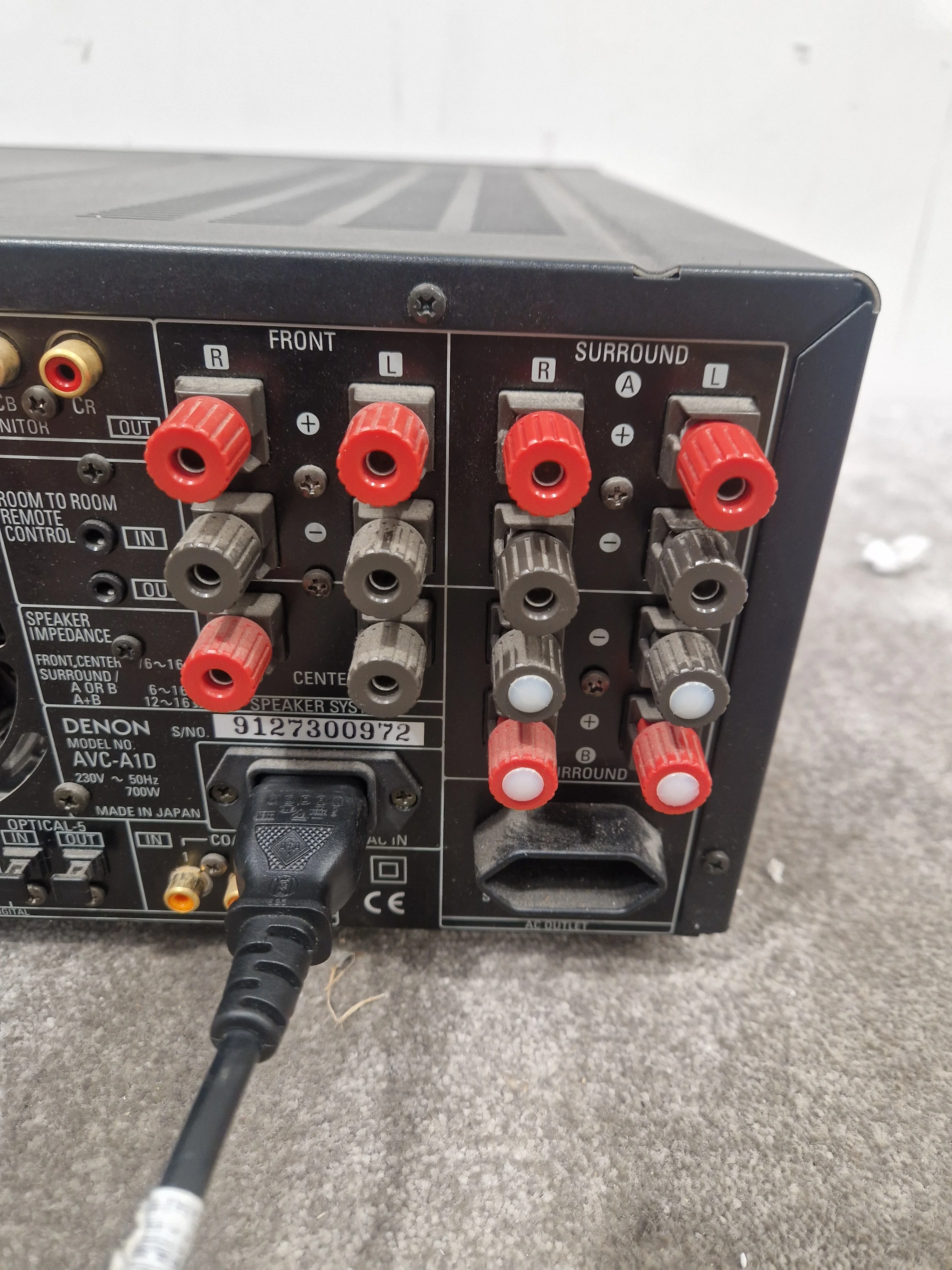 Denon Avc A1d - 7.2 Channel AV Receiver, Dolby Atmos - Good w/ Original Box & Power Supply - Image 2
