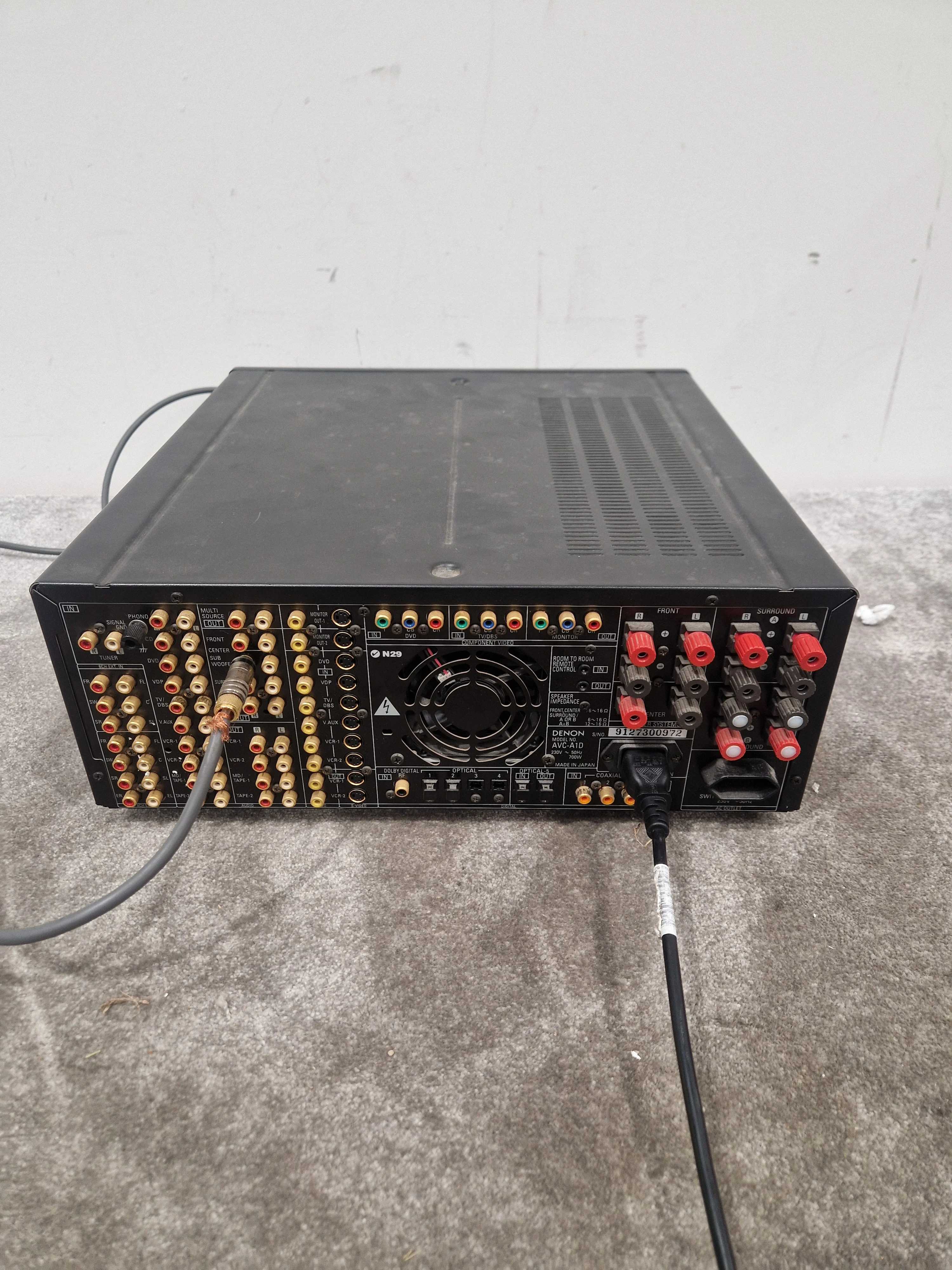 Denon Avc A1d - 7.2 Channel AV Receiver, Dolby Atmos - Good w/ Original Box & Power Supply - Image 8