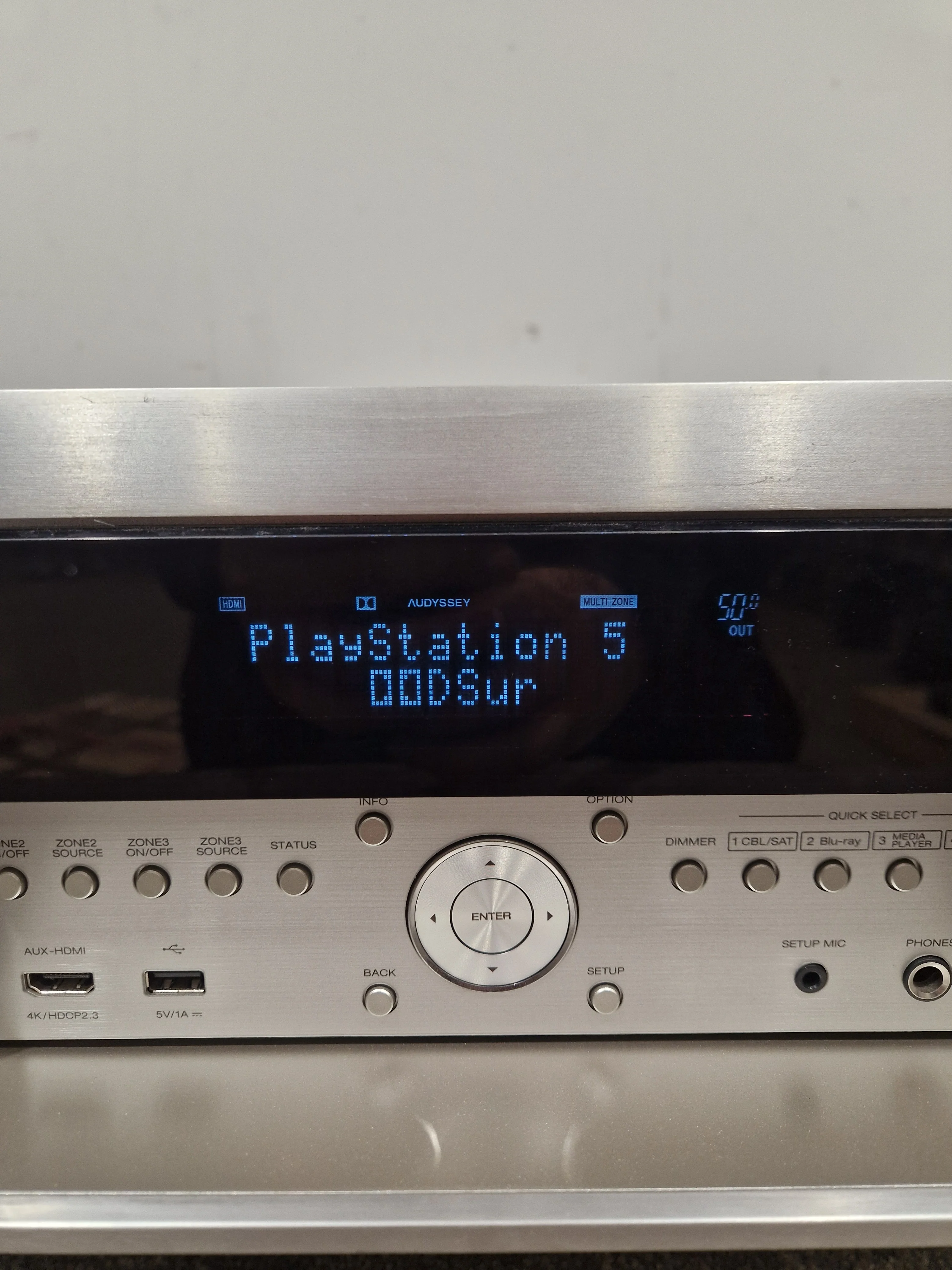 Denon Avc-X4700h Amplifier - 8K Home Theater - Good w/ Power Cable - Image 10