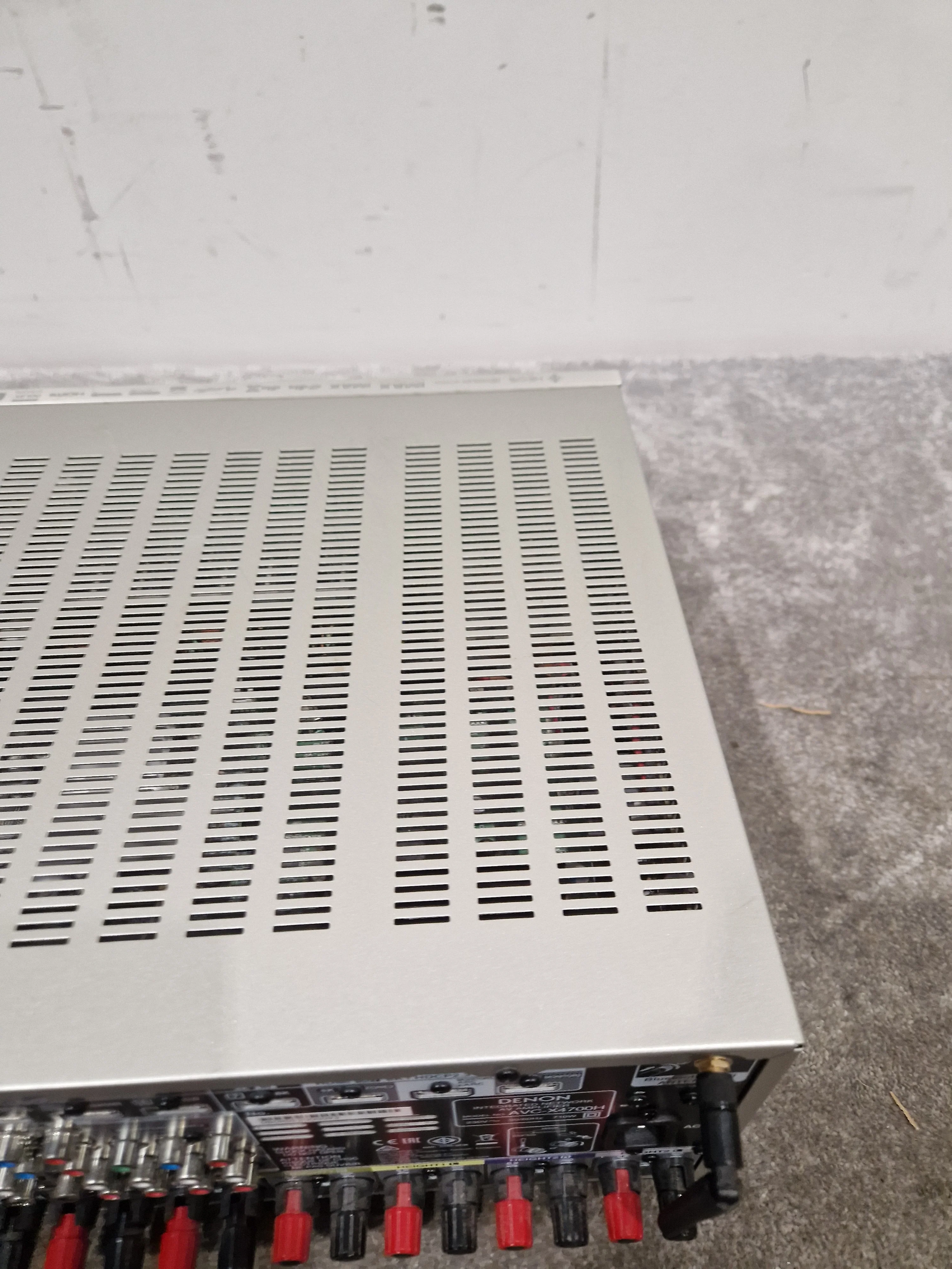 Denon Avc-X4700h Amplifier - 8K Home Theater - Good w/ Power Cable - Image 5