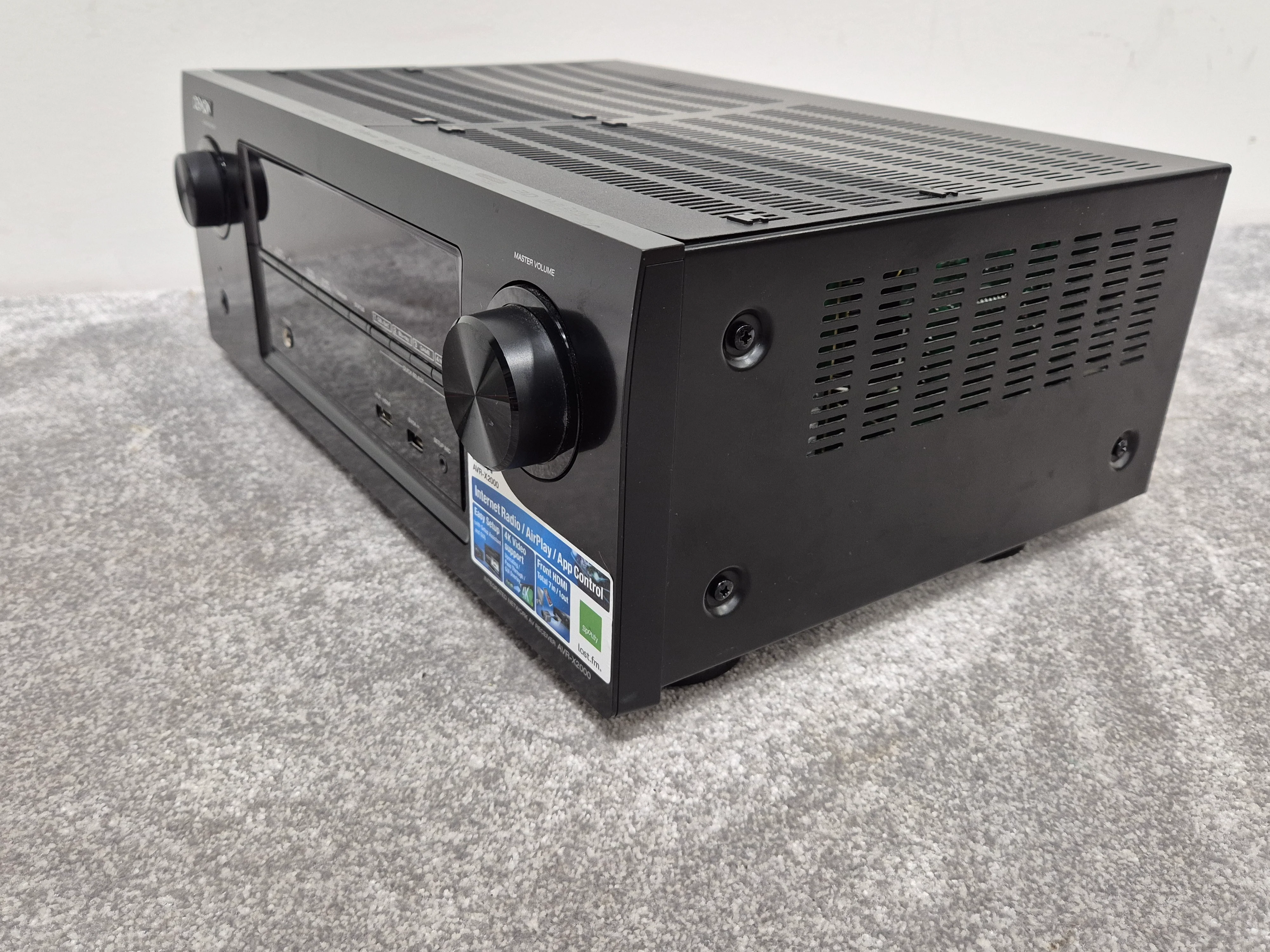 Denon AVR-X2000 - 7 Channel Integrated Network Surround Receiver - Image 12