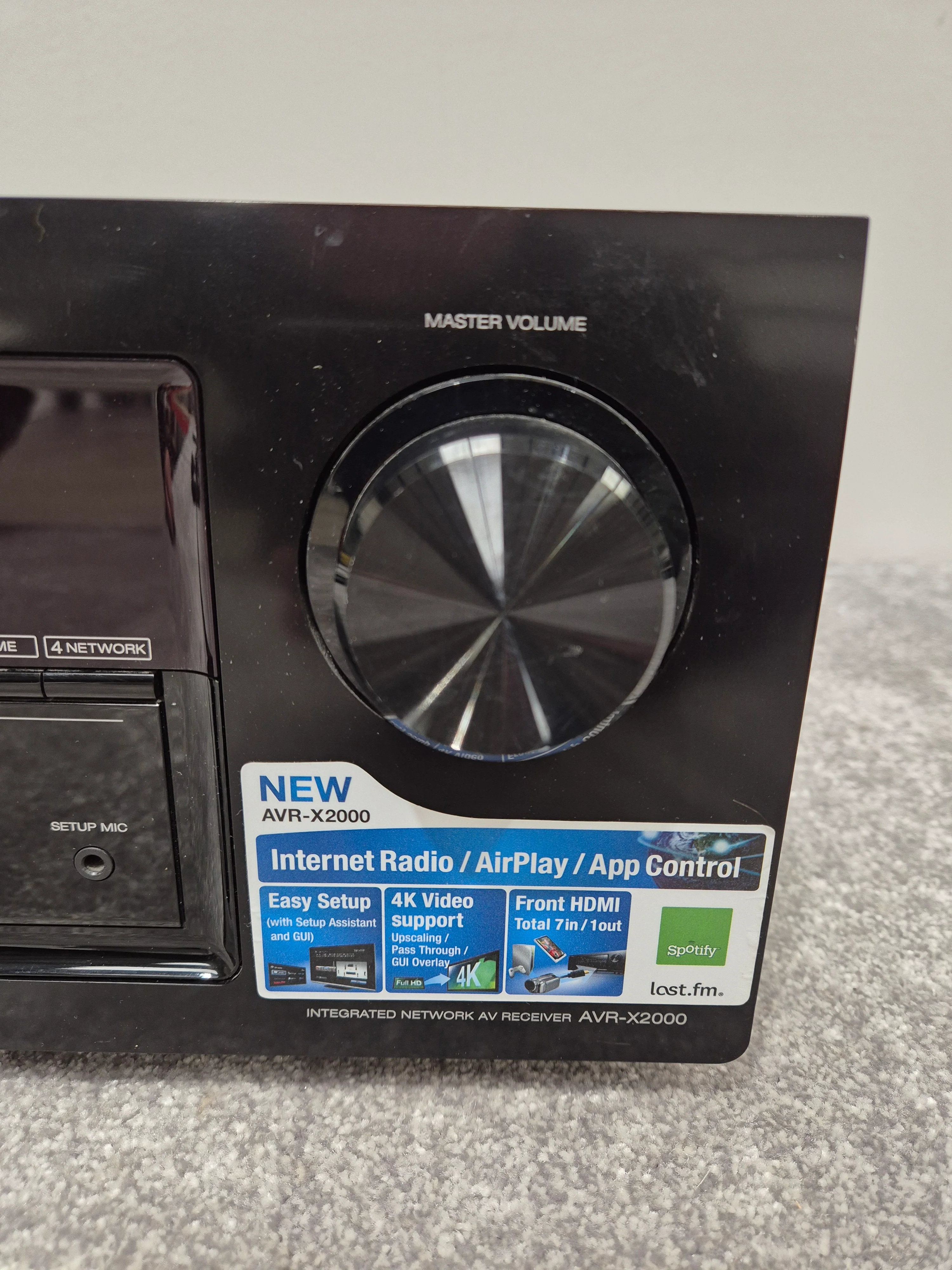 Denon AVR-X2000 - 7 Channel Integrated Network Surround Receiver - Image 4