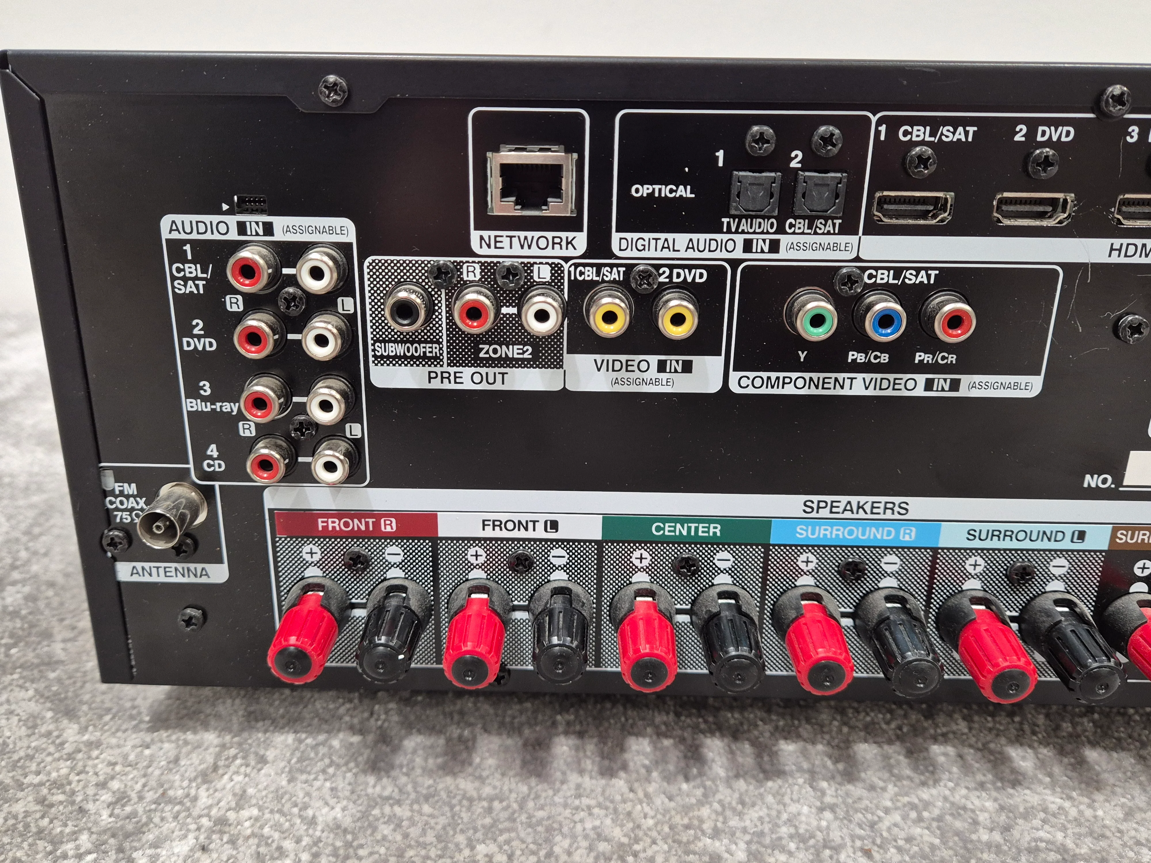 Denon AVR-X2000 - 7 Channel Integrated Network Surround Receiver - Image 9