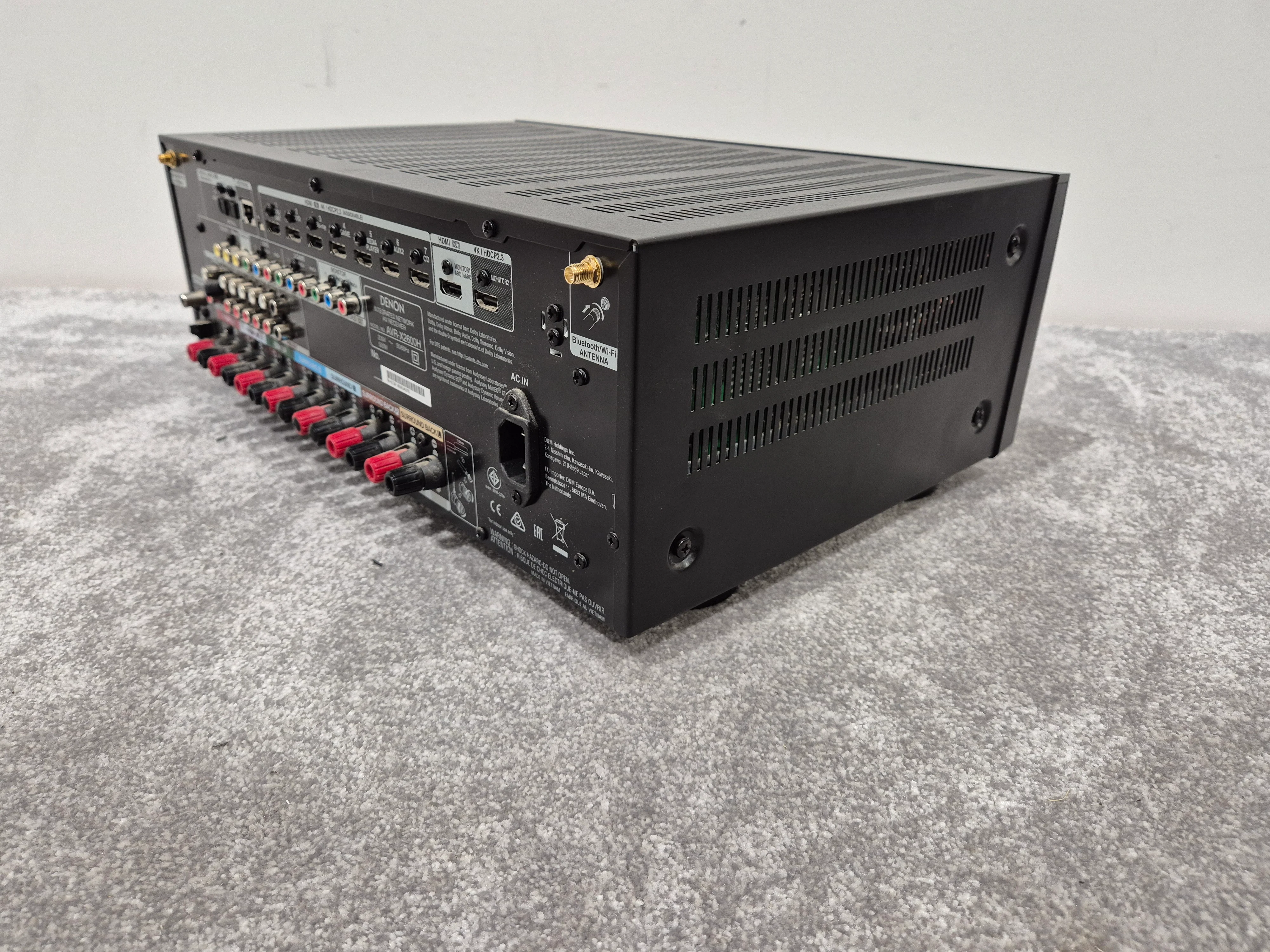 Denon AVR-X2600H - 7.2 Channel AV Receiver/Amplification - Image 6