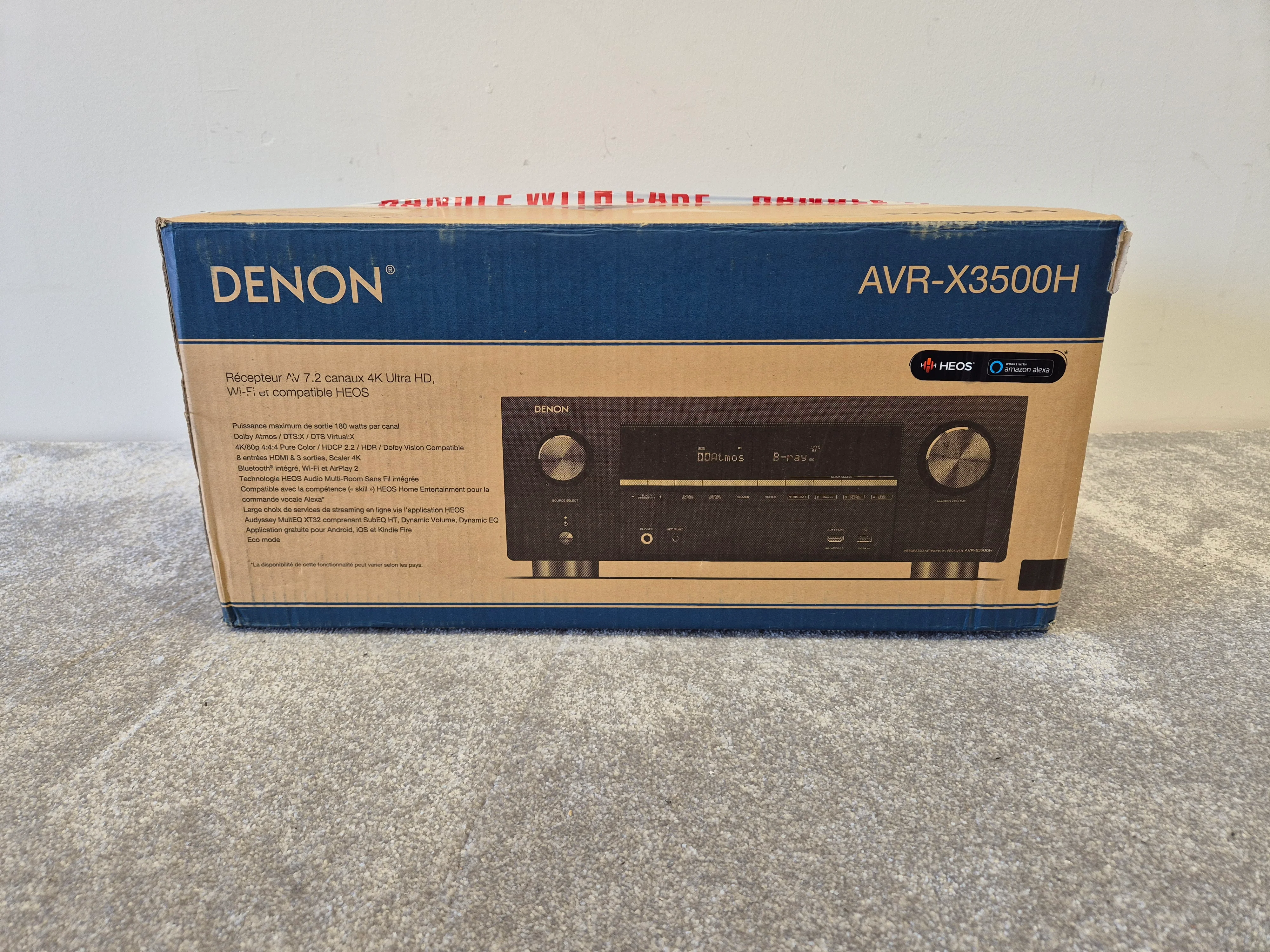 Denon AVR-X3500H - 7.2 Channel AV Surround Receiver w/ Original Box - Image 2