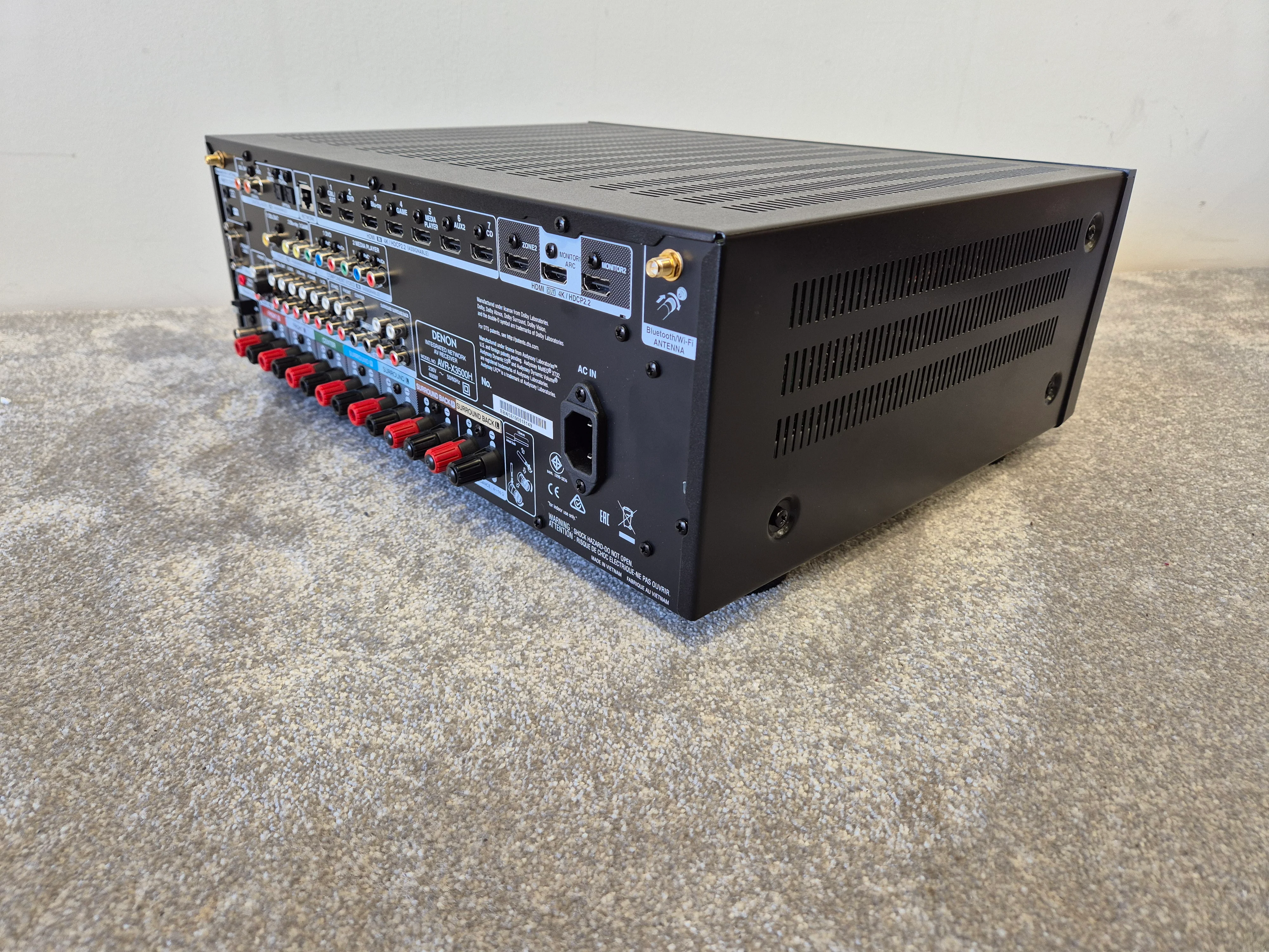 Denon AVR-X3500H - 7.2 Channel AV Surround Receiver w/ Original Box - Image 7
