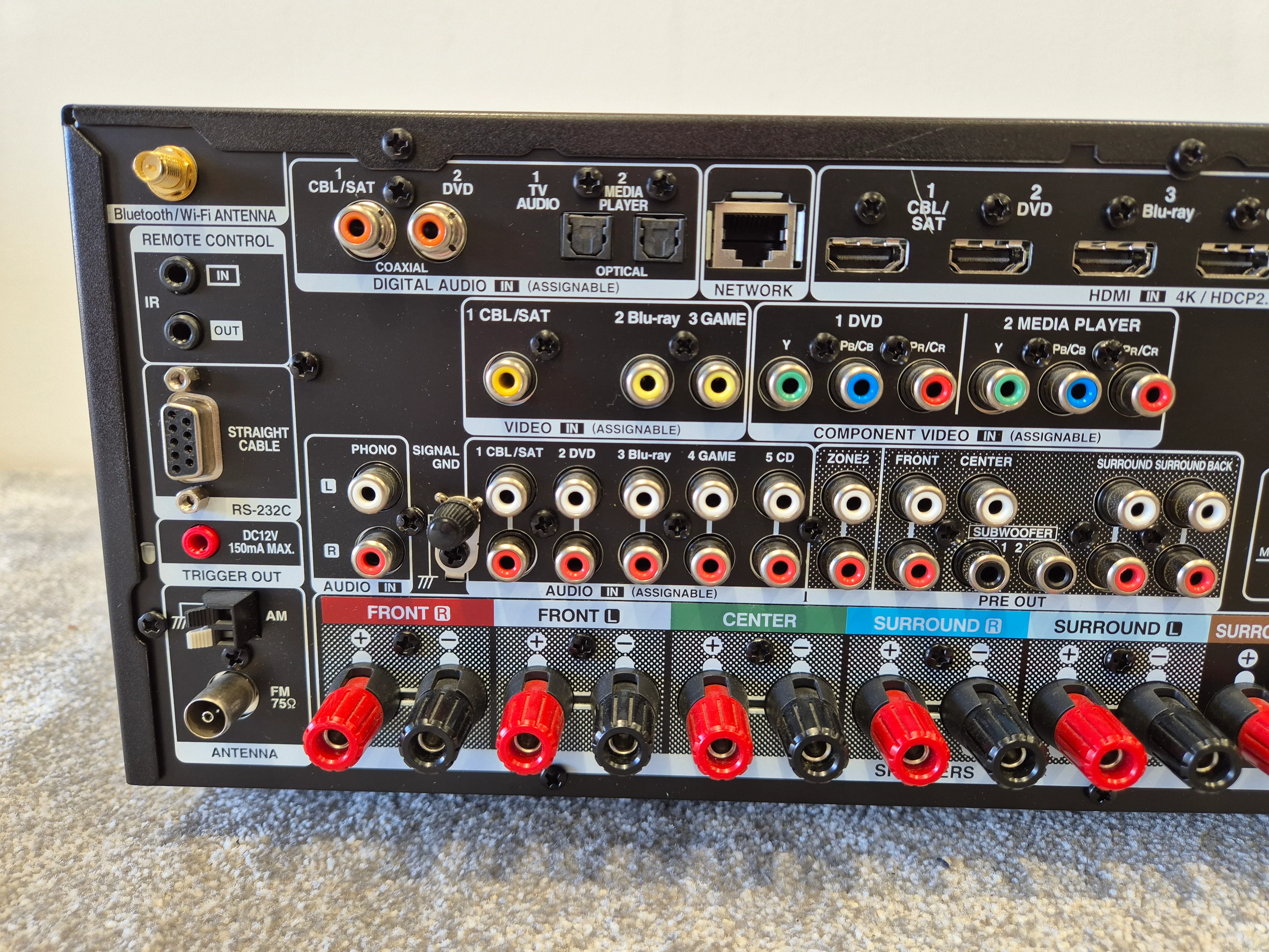 Denon AVR-X3500H - 7.2 Channel AV Surround Receiver w/ Original Box - Image 9