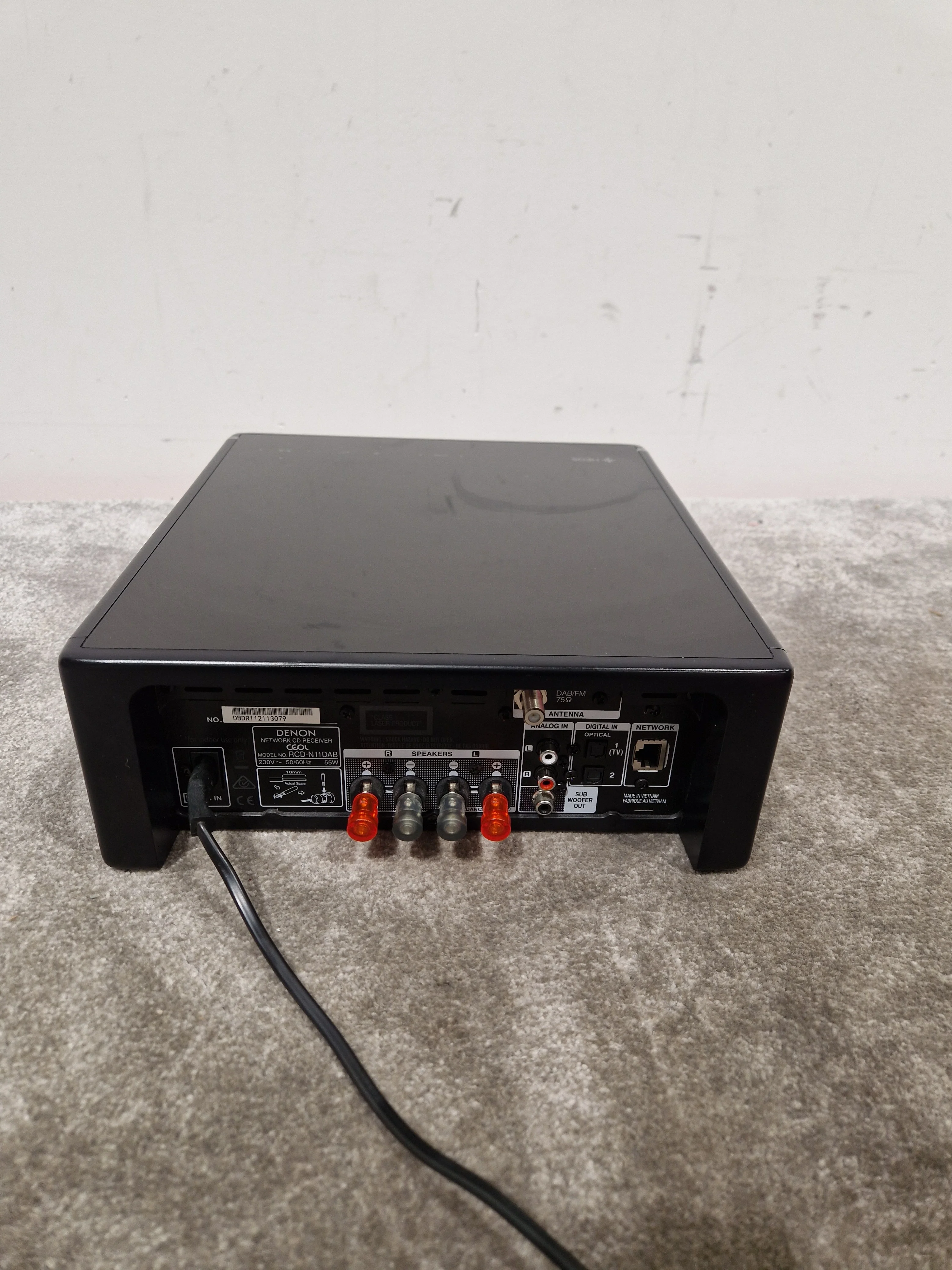 Denon CEOL-N11DAB - Network Music System - Black - Excellent w/ Remote - Image 12