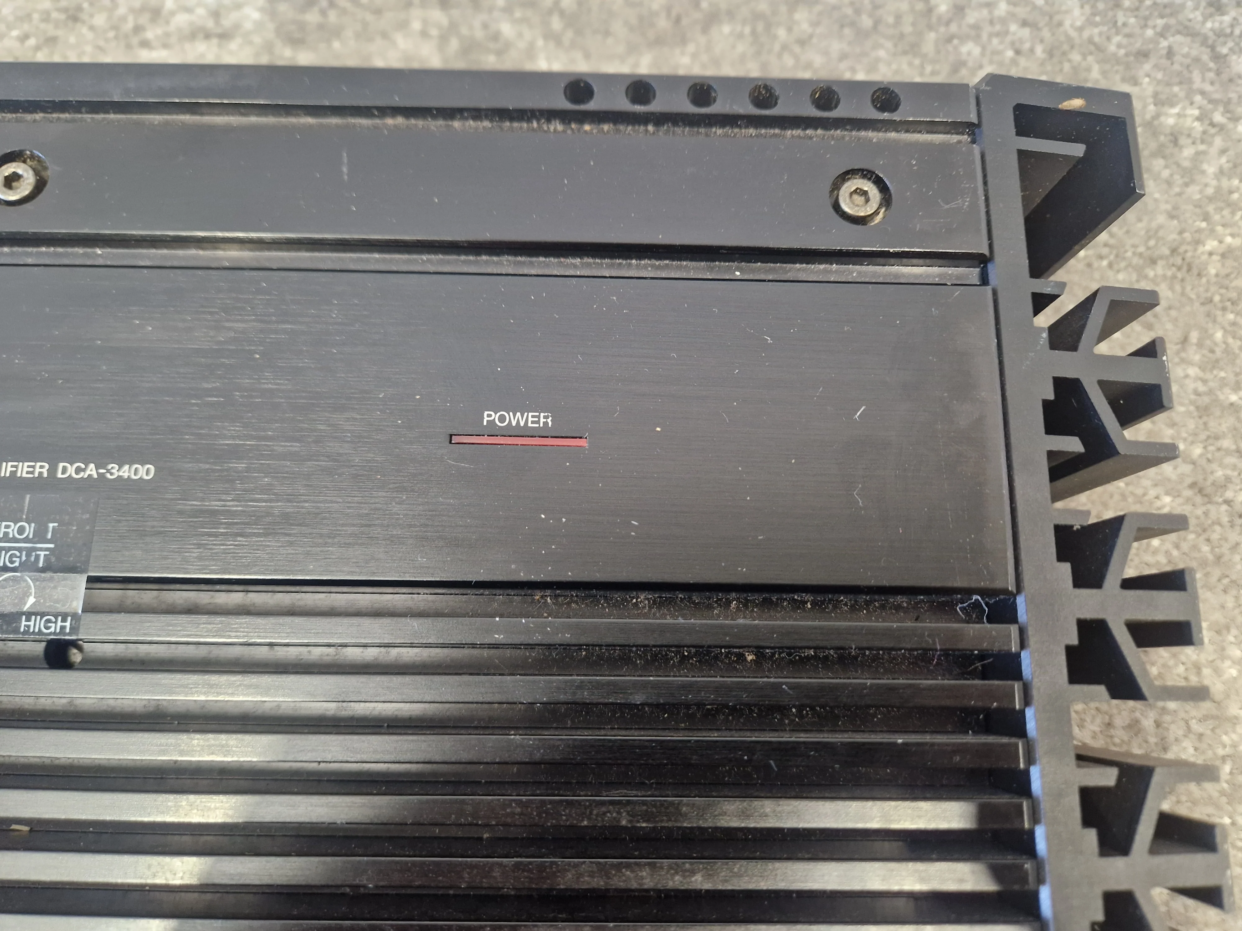 Denon DCA-3400 - High-Quality Car Audio Amplifier, 2-Channel - Very Good w/ Original Box & Manuals - Image 3