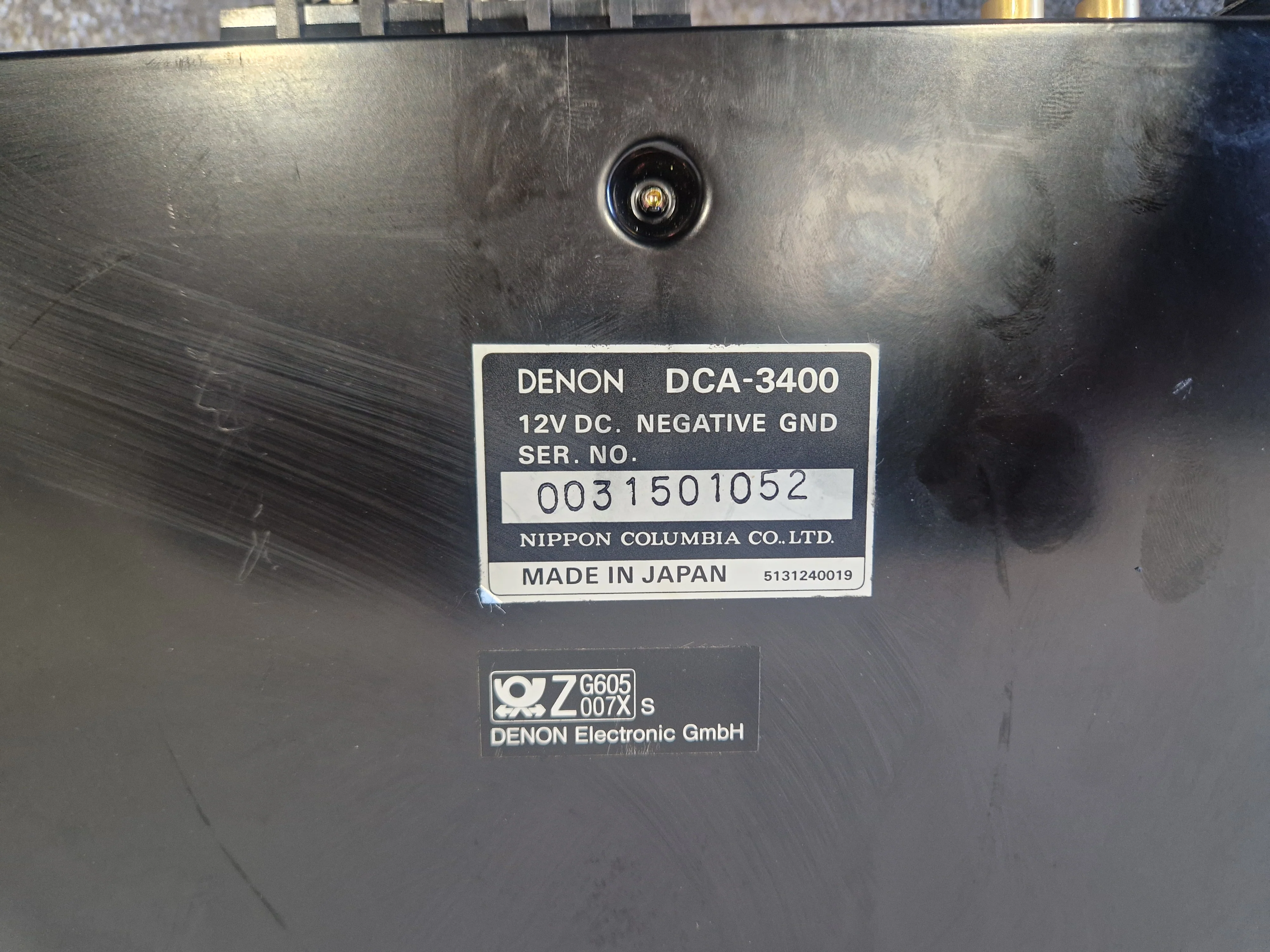Denon DCA-3400 - High-Quality Car Audio Amplifier, 2-Channel - Very Good w/ Original Box & Manuals - Image 7