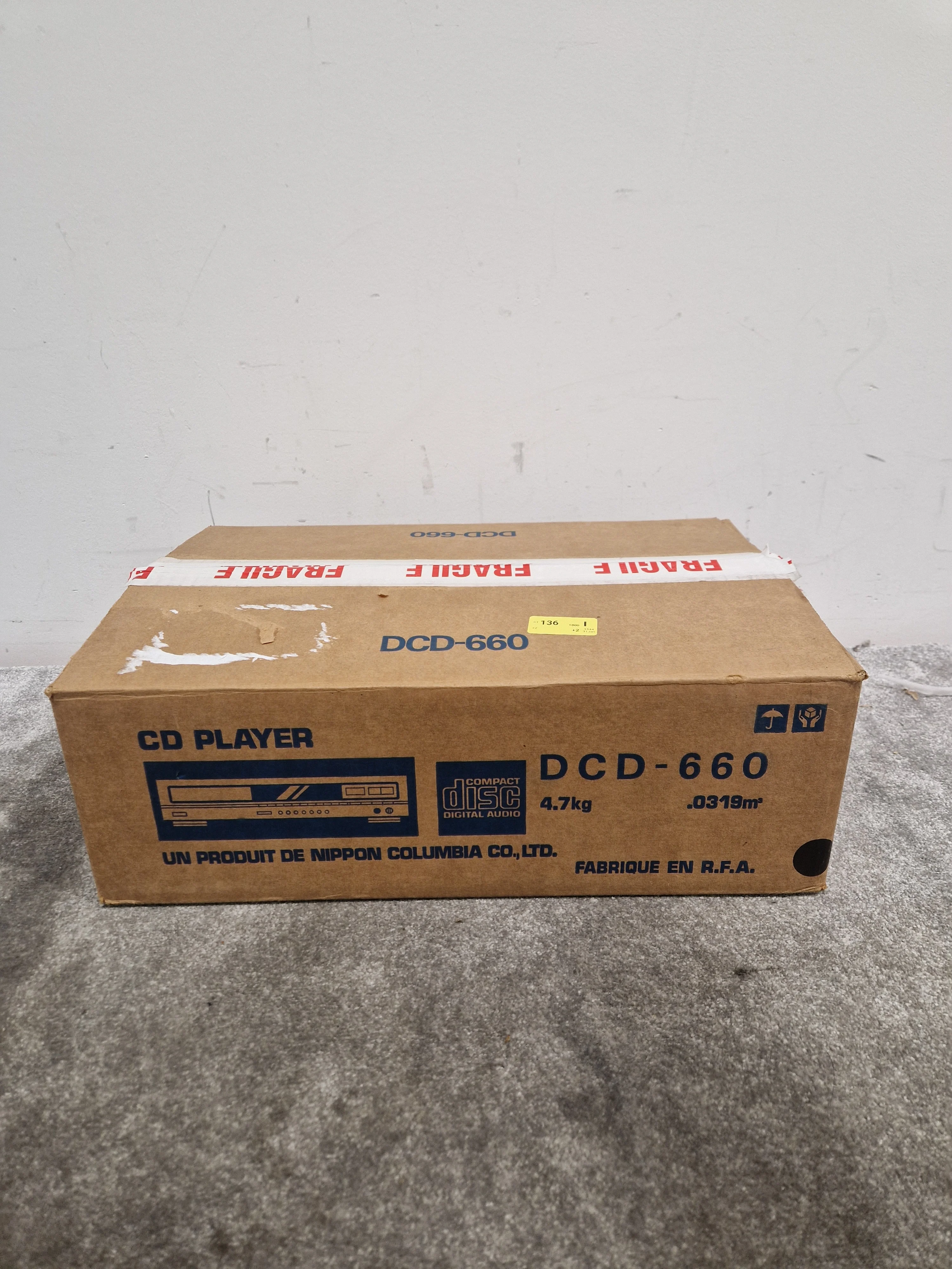 Denon DCD-660 CD Player - Black - Japan Made - Excellent - Image 14