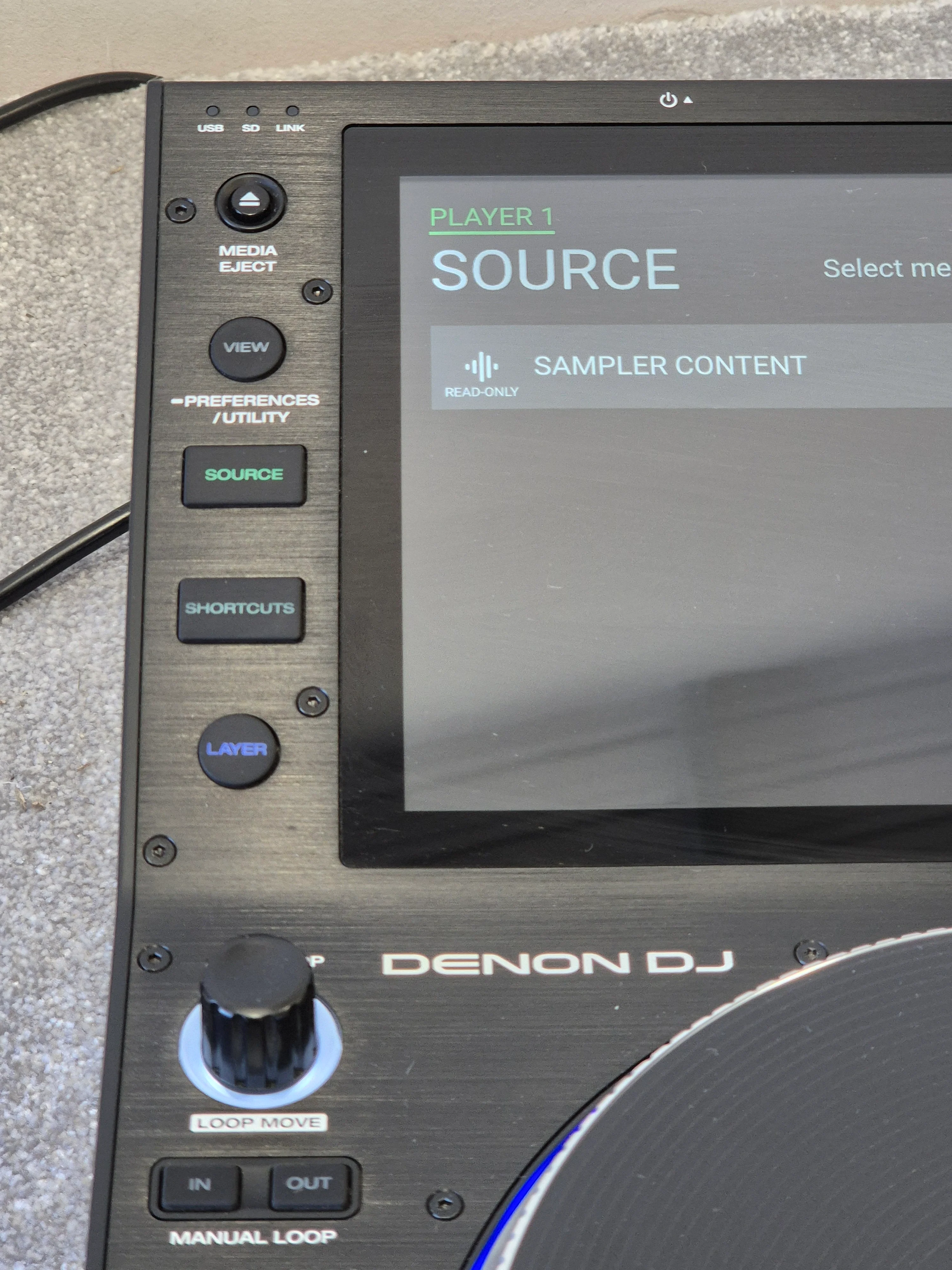Denon DJ SC6000M - Professional DJ Media Player -  Very Good - Image 7