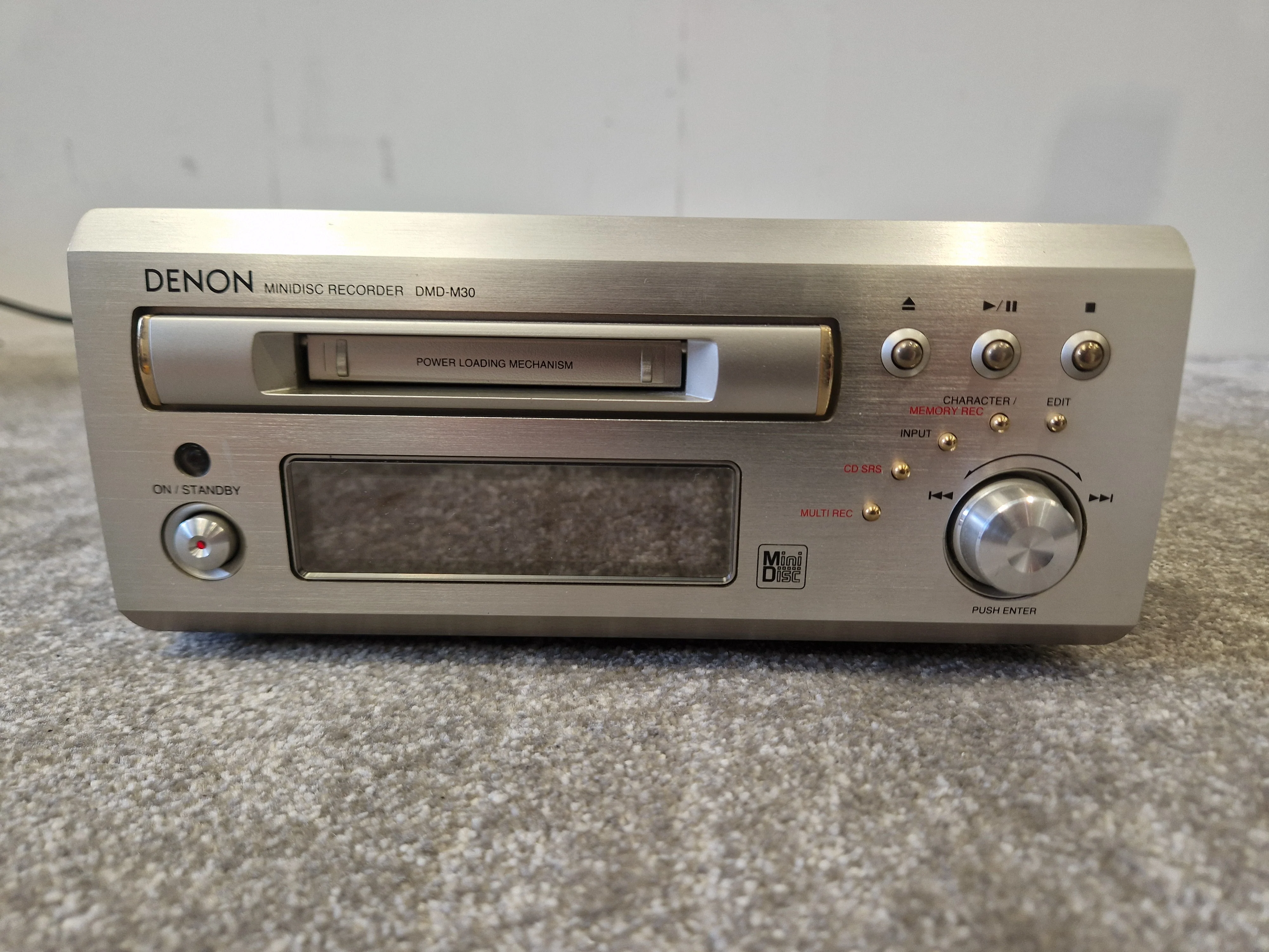 Denon DMD-M30 MINI-DISK Player - Compact Audio System - Spares or Repair - Image 4
